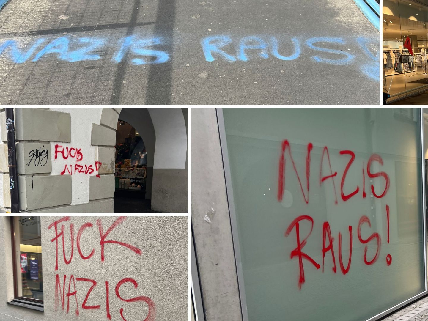 In Feldkirch wurden mehrere Gebäude beschmiert. In Feldkirch wurden mehrere Gebäude beschmiert.