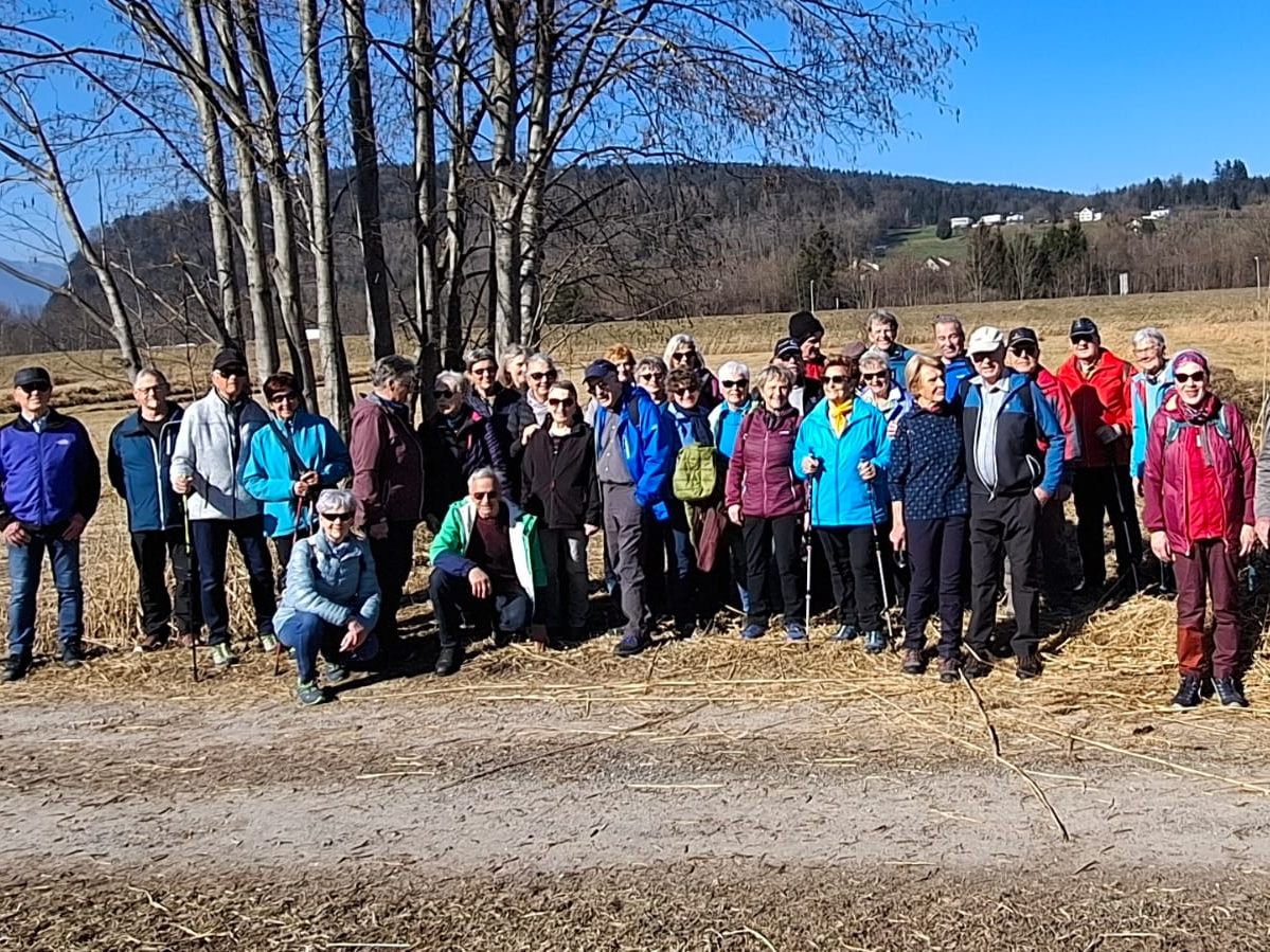 Mitglieder der Seniorenrunde Rankweil waren in Frastanz-Ried unterwegs.