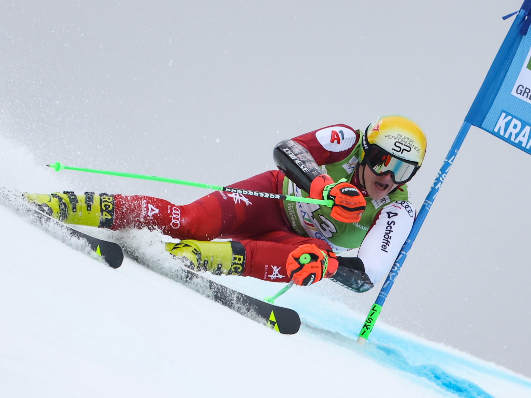 Raphael Haaser als bester ÖSV-Läufer auf Platz 8