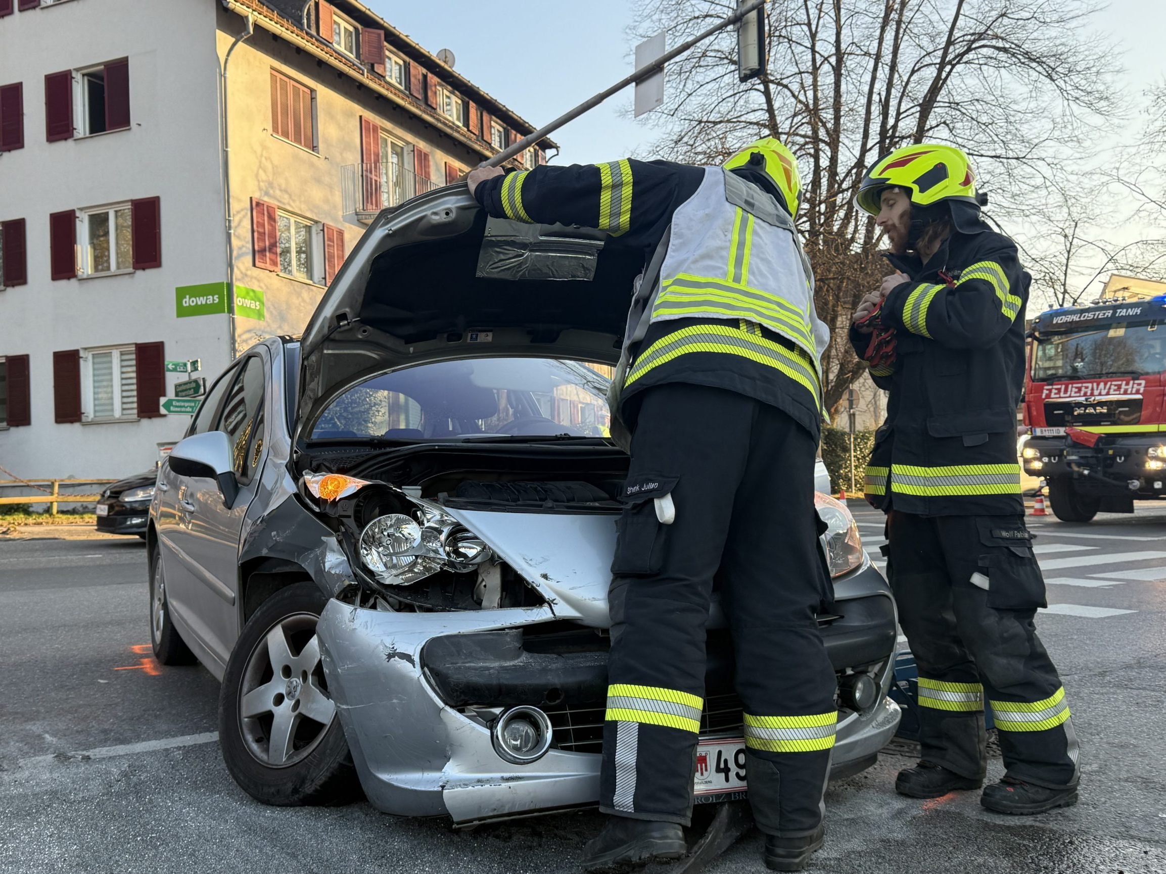 Verkehrsunfall in Bregenz