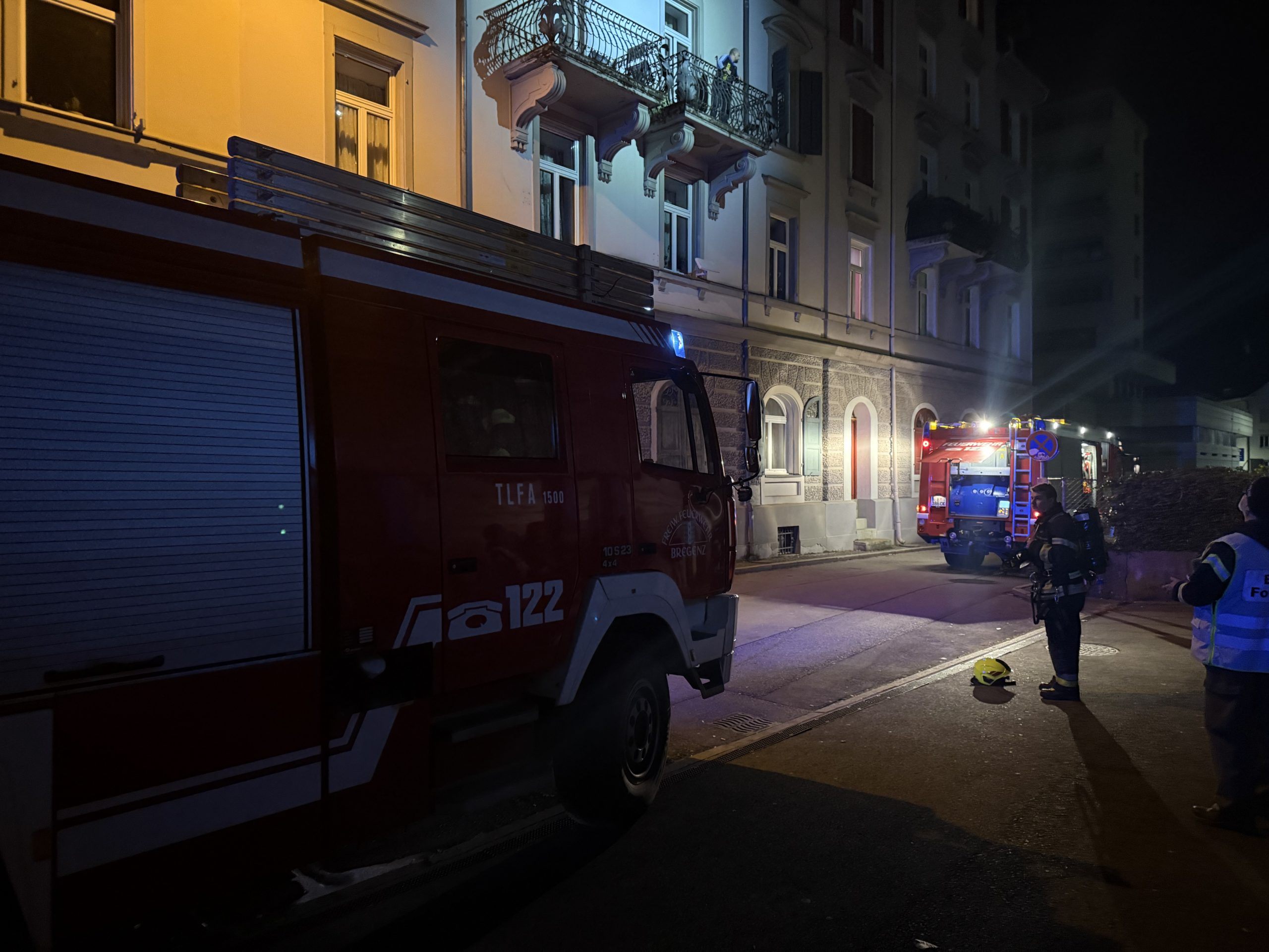 Kaminbrand in Bregenzer Klostergasse