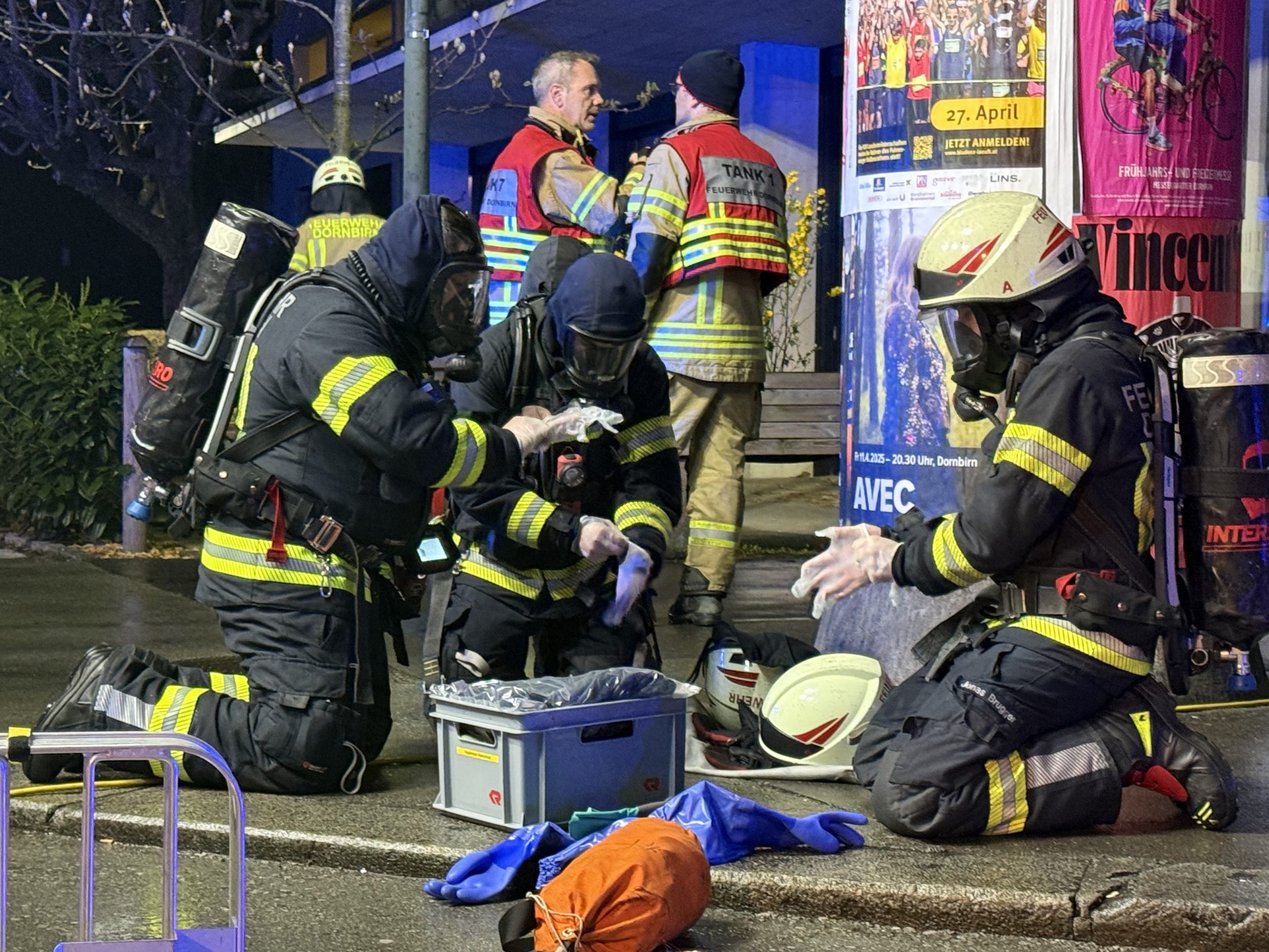 Zwei Personen ins LKH nach Brand in Dornbirner Wohnung Zwei Personen ins LKH nach Brand in Dornbirner Wohnung