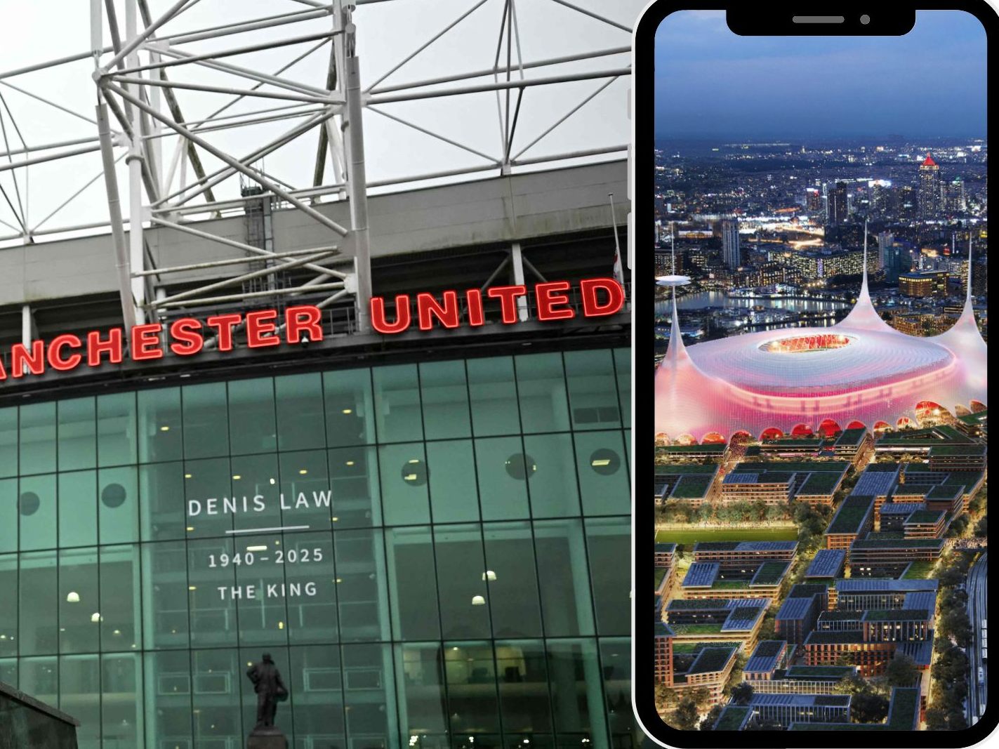 Das Old Trafford soll abgelöst werden Das Old Trafford soll abgelöst werden