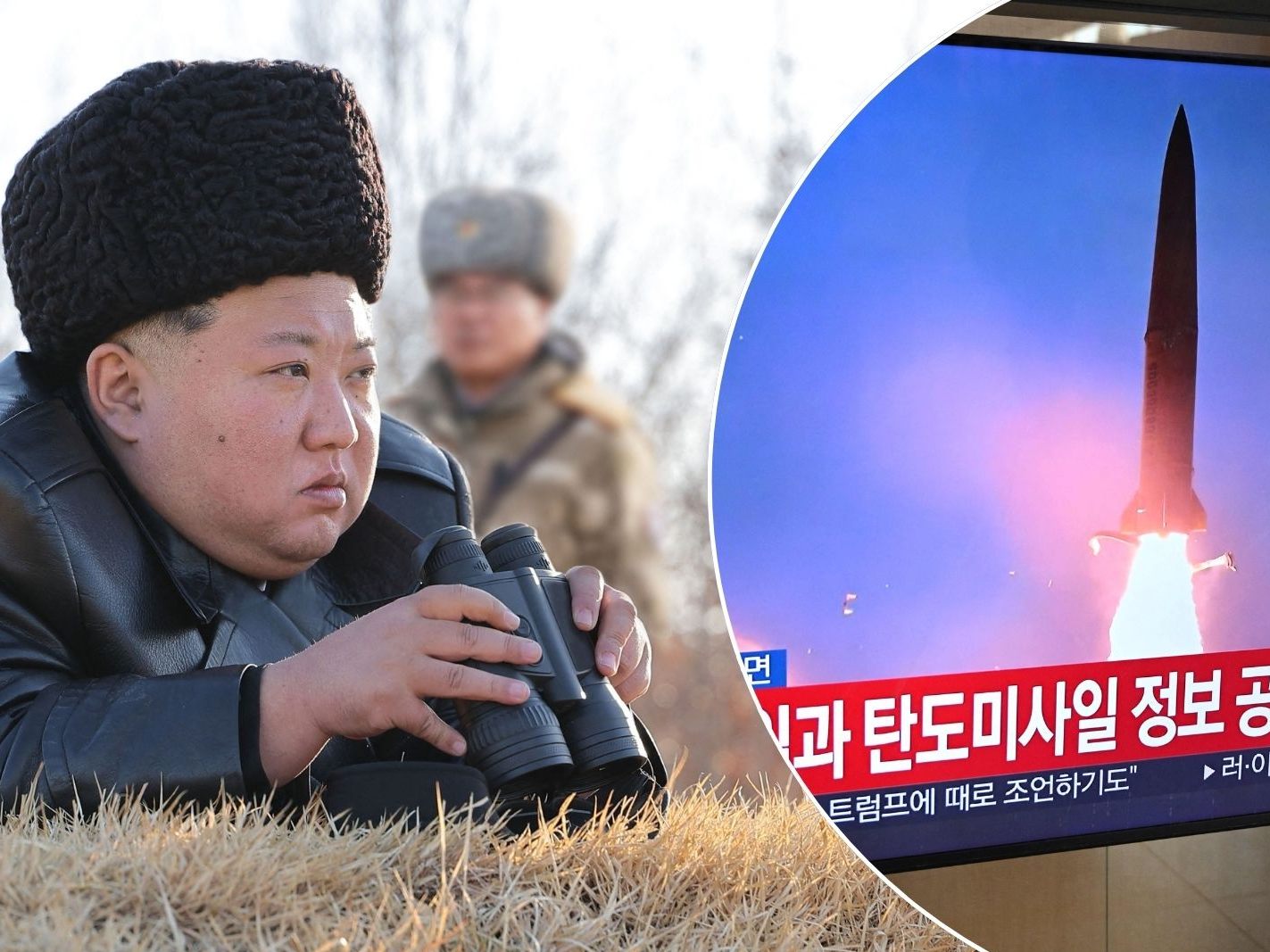 Nach scharfer Kritik an gemeinsamen Militärübungen der USA und Südkorea feuerte Nordkorea nun eine Reihe von ballistischen Raketen ab