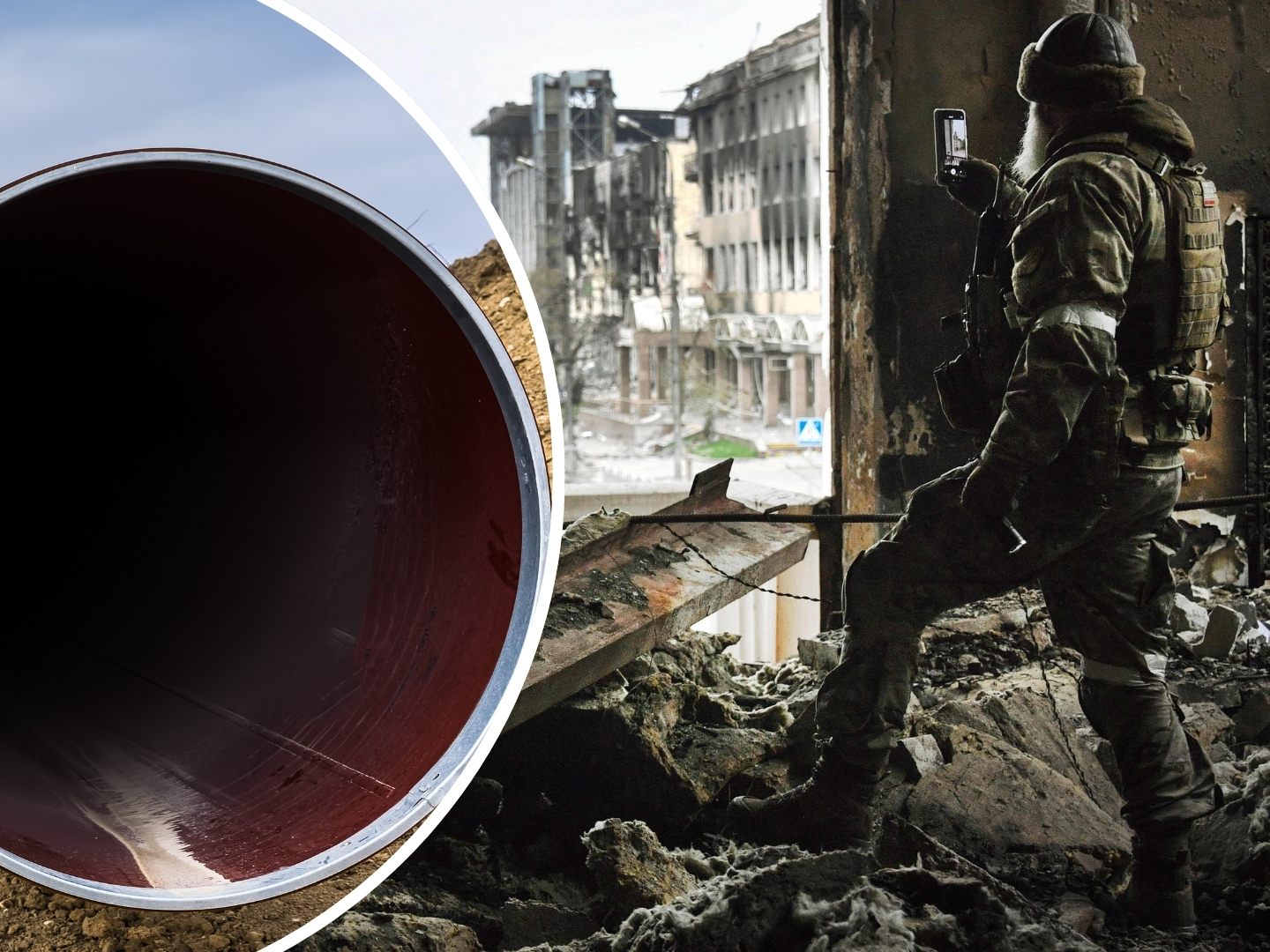 Der russische Angriff durch die Gaspipeline war nicht von Erfolg gekrönt. (Symbolbild)