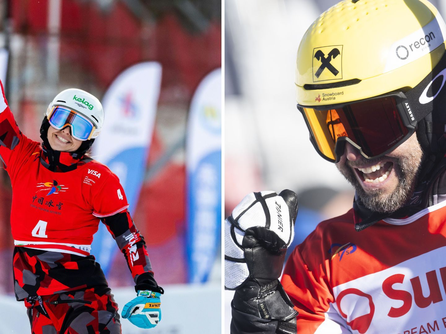Sabine Payer und Andreas Prommegger holen die Bronze-Medaille.