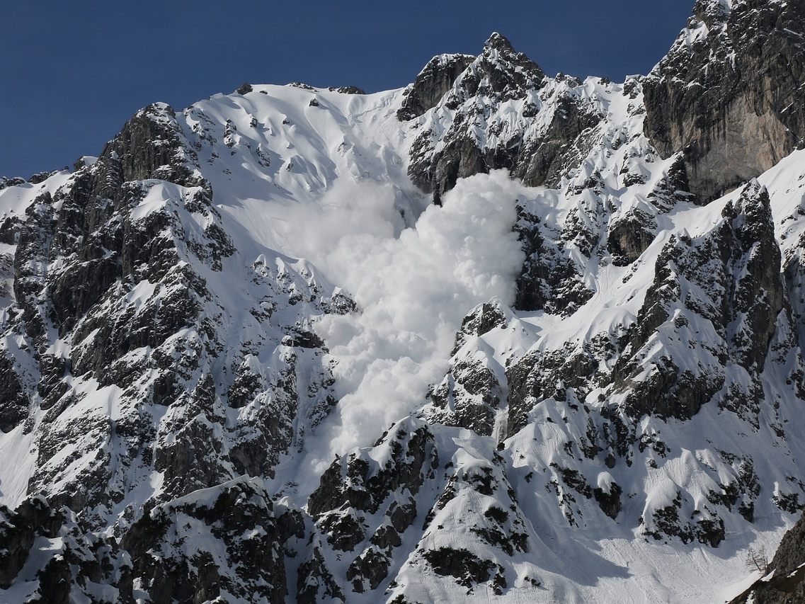 Am Sonntag löste sich im Ötztal eine Lawine.