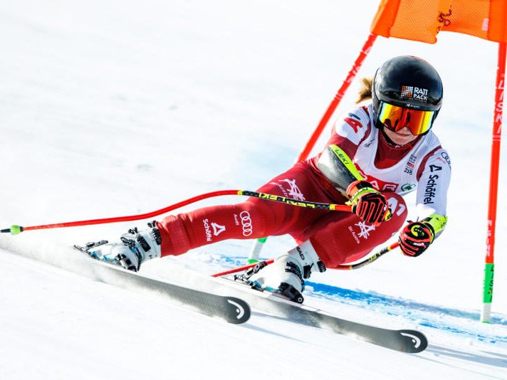 Ariane Rädler geht mit der Startnummer 3 ins Rennen.