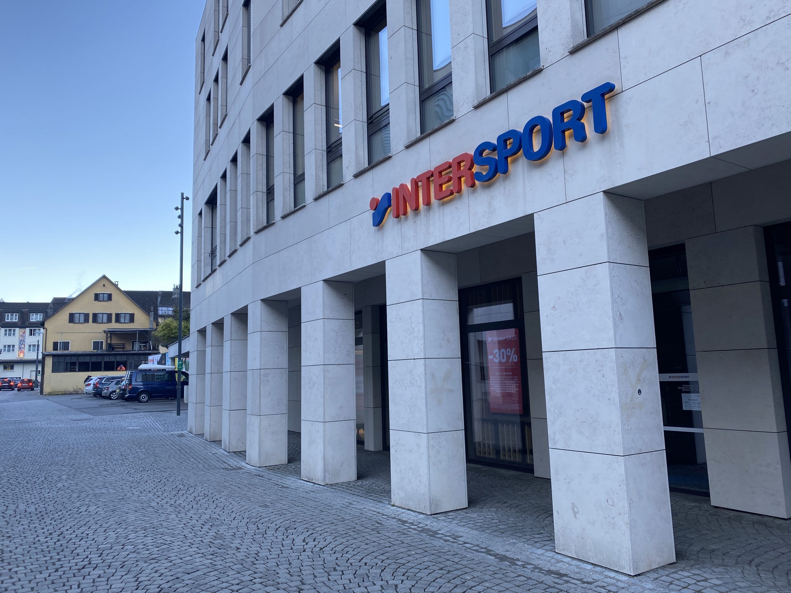 Intersport Fischer verabschiedet sich aus Feldkirch. Intersport Fischer verabschiedet sich aus Feldkirch.