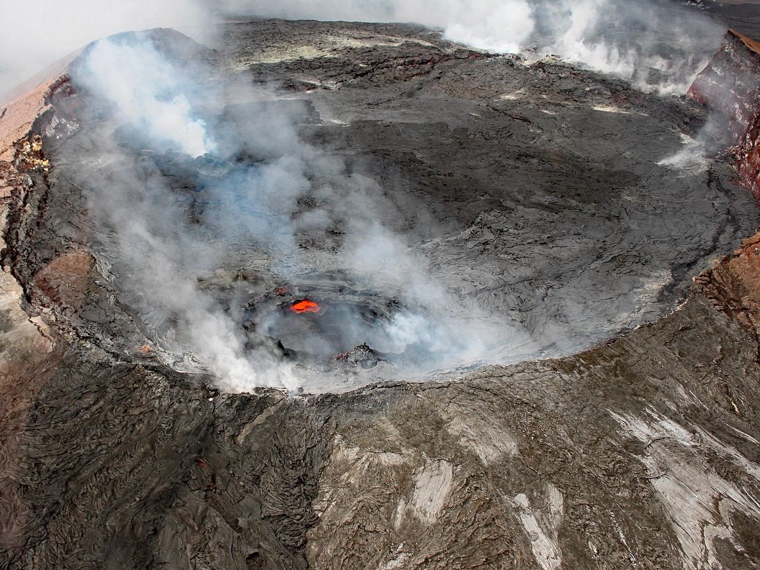 Vulkanausbruch am Kilauea in Hawaii.