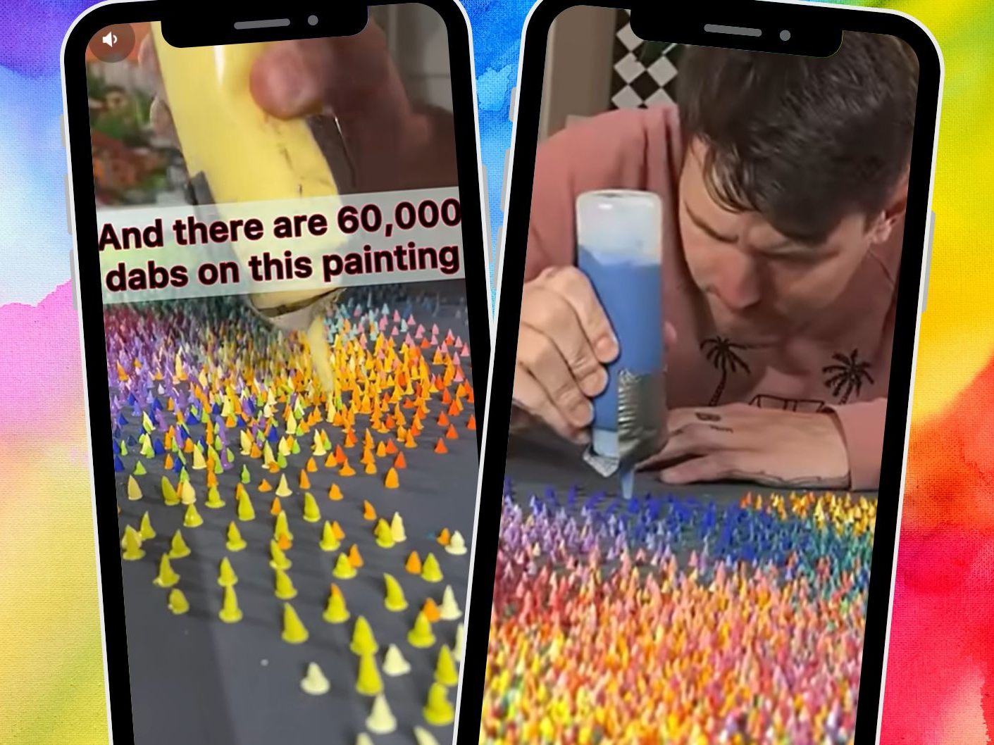 Der abstrakte Expressionist Zach Frank gewährt auf seinem Kanal "Thisisnotzachfrank" regelmäßig Einblicke in seine Kunstprozesse. Der abstrakte Expressionist Zach Frank gewährt auf seinem Kanal "Thisisnotzachfrank" regelmäßig Einblicke in seine Kunstprozesse.