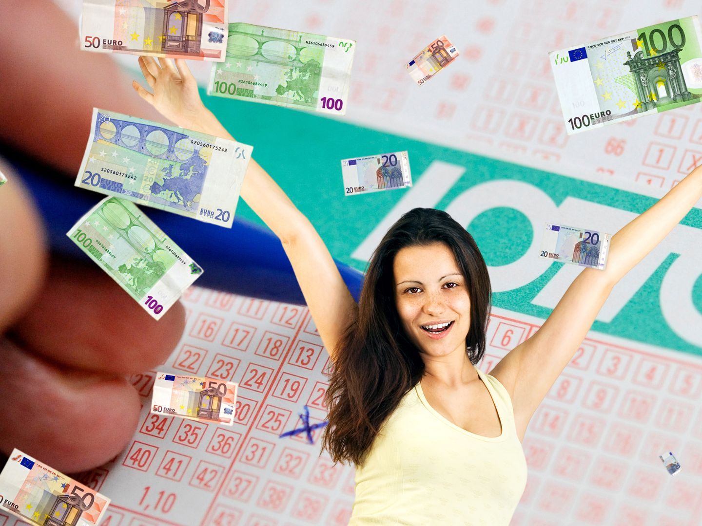 Laut Umfrage sagen 58 Prozent, ein Hauptgewinn würde glücklicher machen