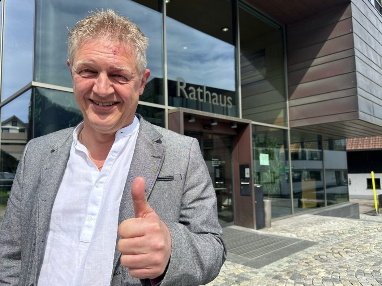 Michael Hartmann wird Bürgermeister von Nenzing.