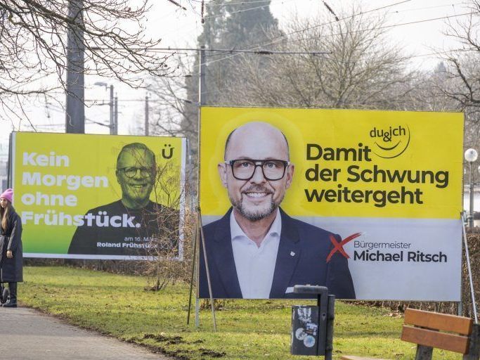 In Bregenz fordert Roland Frühstück den amtierenden Bürgermeister Michael Ritsch heraus.