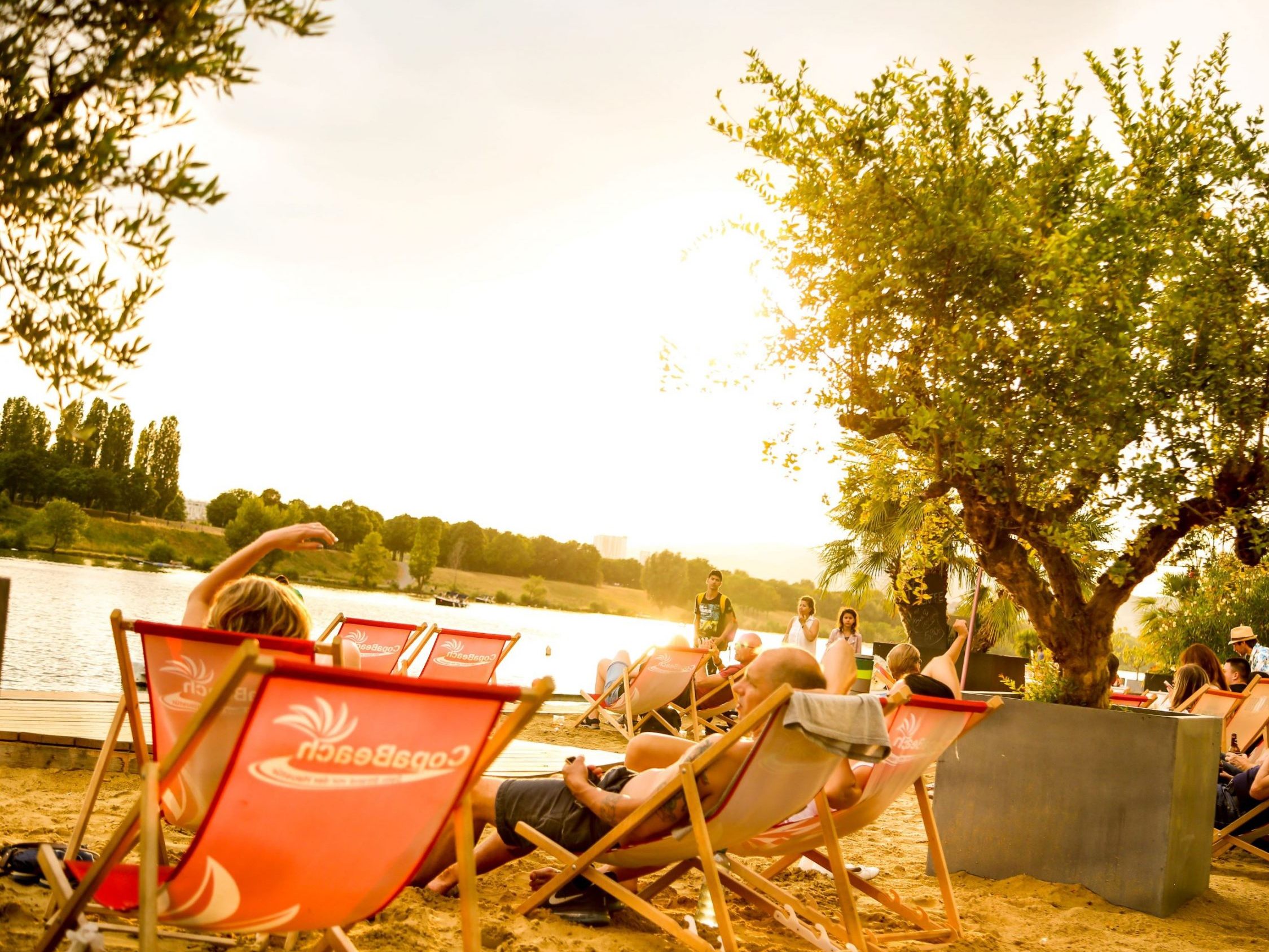Am CopaBeach gibt es maximale Urlaubsstimmung und einen hippen Gastro-Mix.