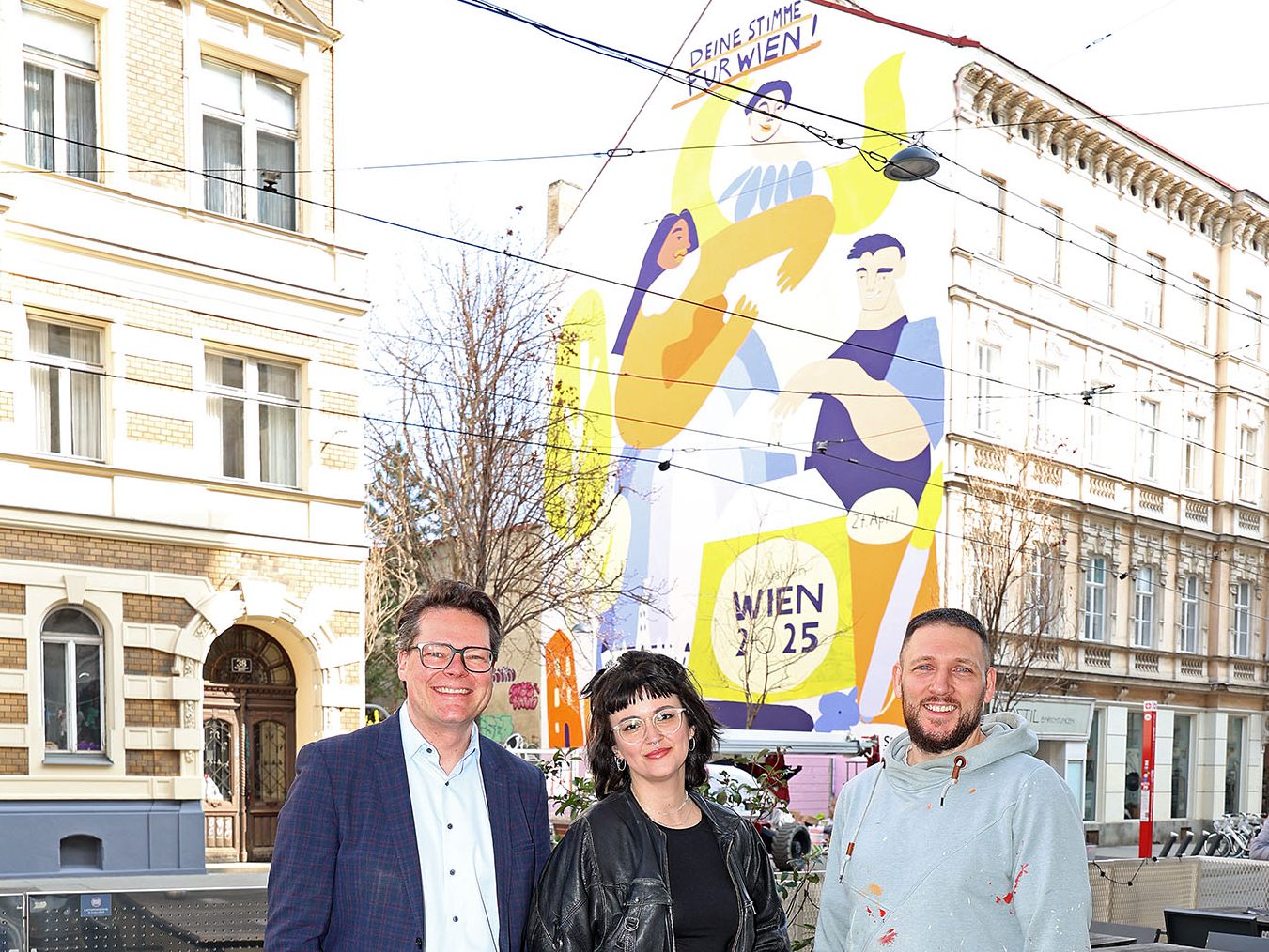 Umfassende Informationskampagne für die Wien-Wahl 2025. Umfassende Informationskampagne für die Wien-Wahl 2025.