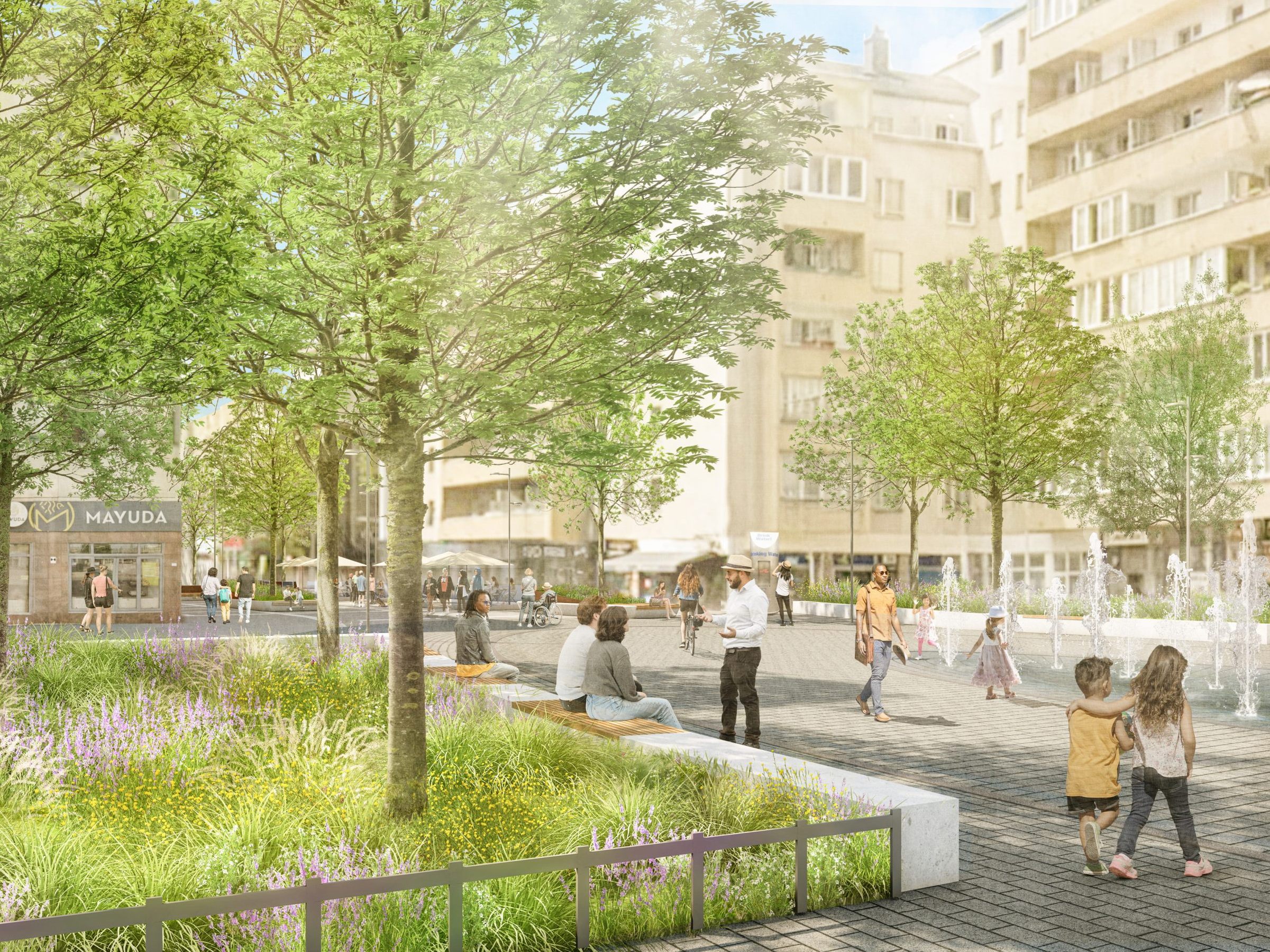 Eine neue interaktive Wien-Karte lädt zur Entdeckungsreise durch alle 320 "Raus aus dem Asphalt-Grätzl".