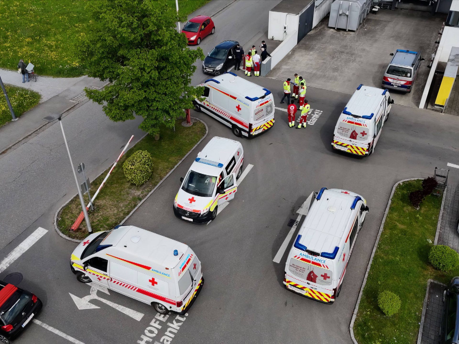 Insgesamt drei Personen leicht verletzt
