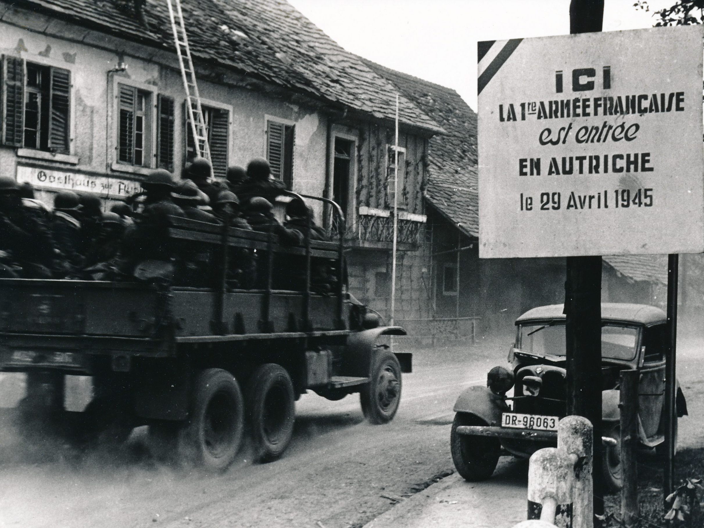 Heute vor 80 Jahren erreichten französische Truppen Vorarlberg Heute vor 80 Jahren erreichten französische Truppen Vorarlberg