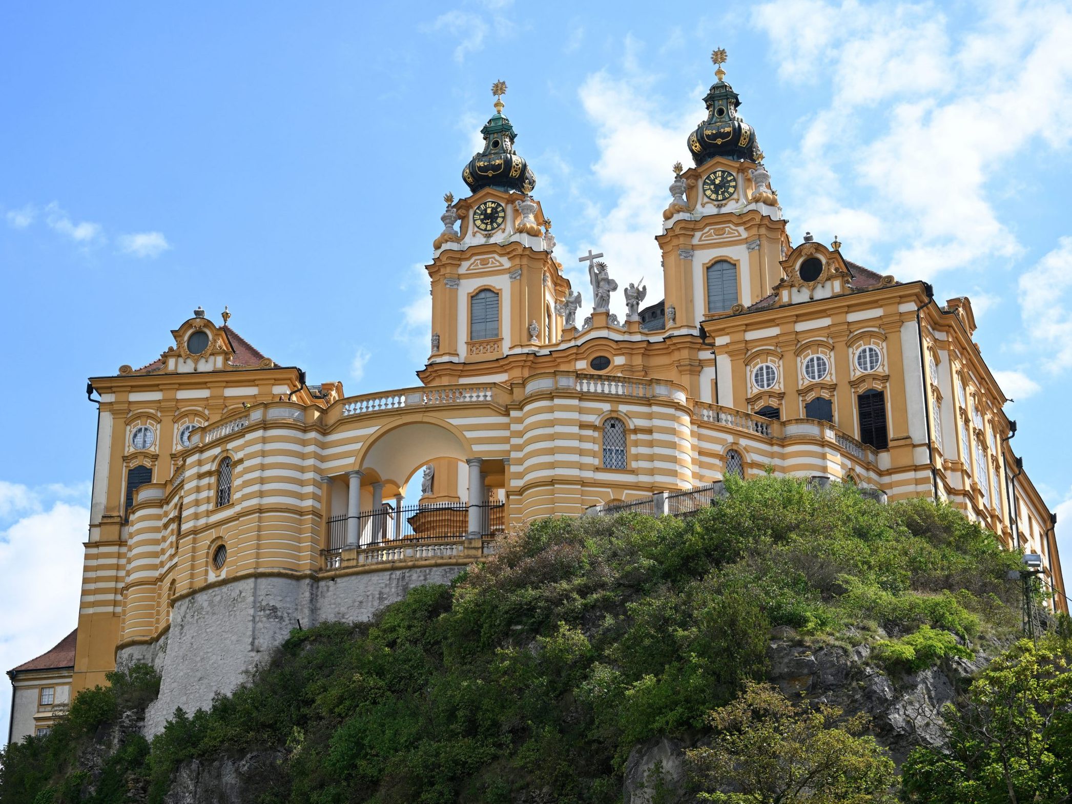 Vierte Etappe bei der Renovierung der Stiftsbibliothek in Melk.