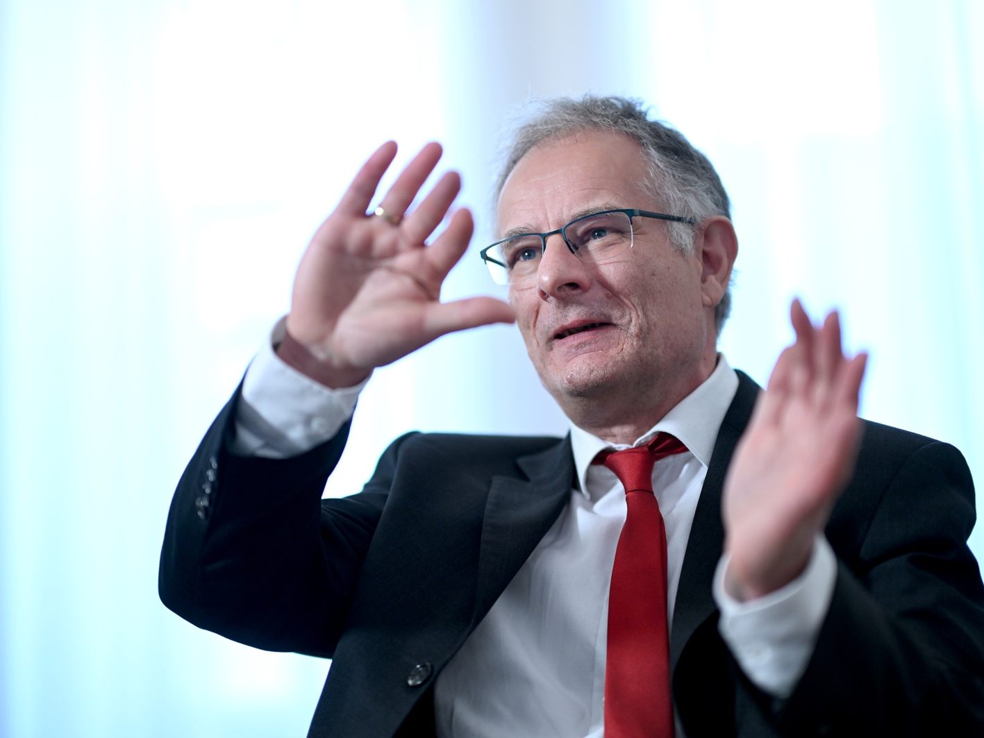 Finanzminister Markus Marterbauer. Finanzminister Markus Marterbauer.