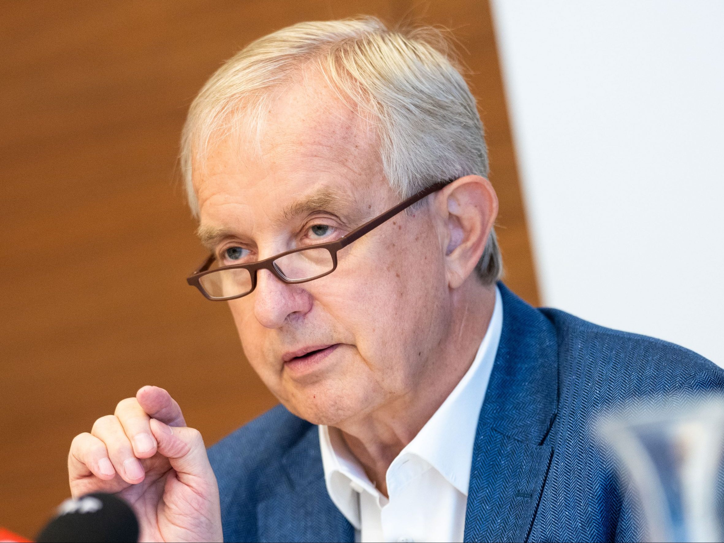 Ärztekammer-Präsident Steinhart ist gegen einen Solidaritätsbeitrag.