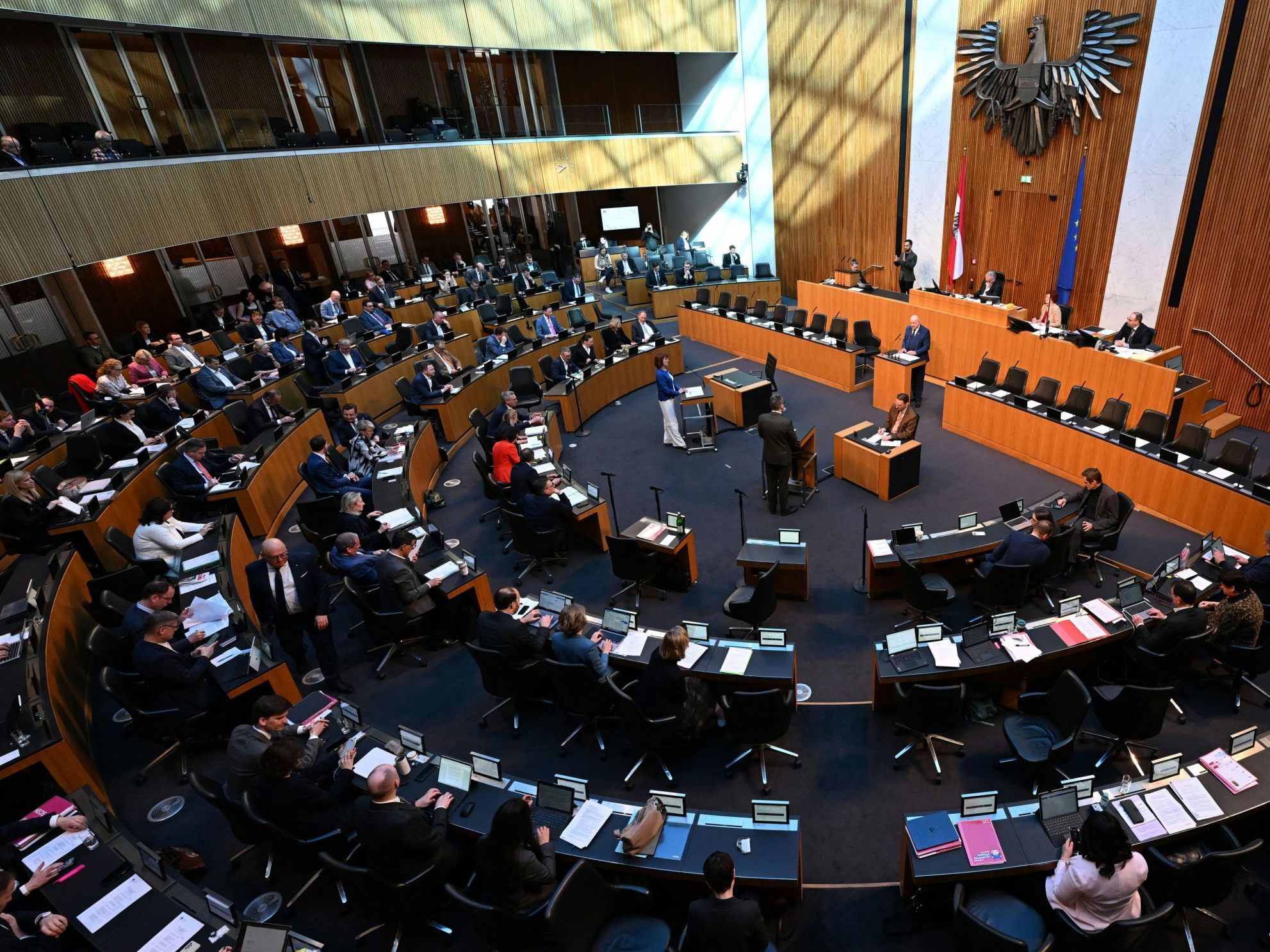 In der Woche nach Ostern tagt der Nationalrat.