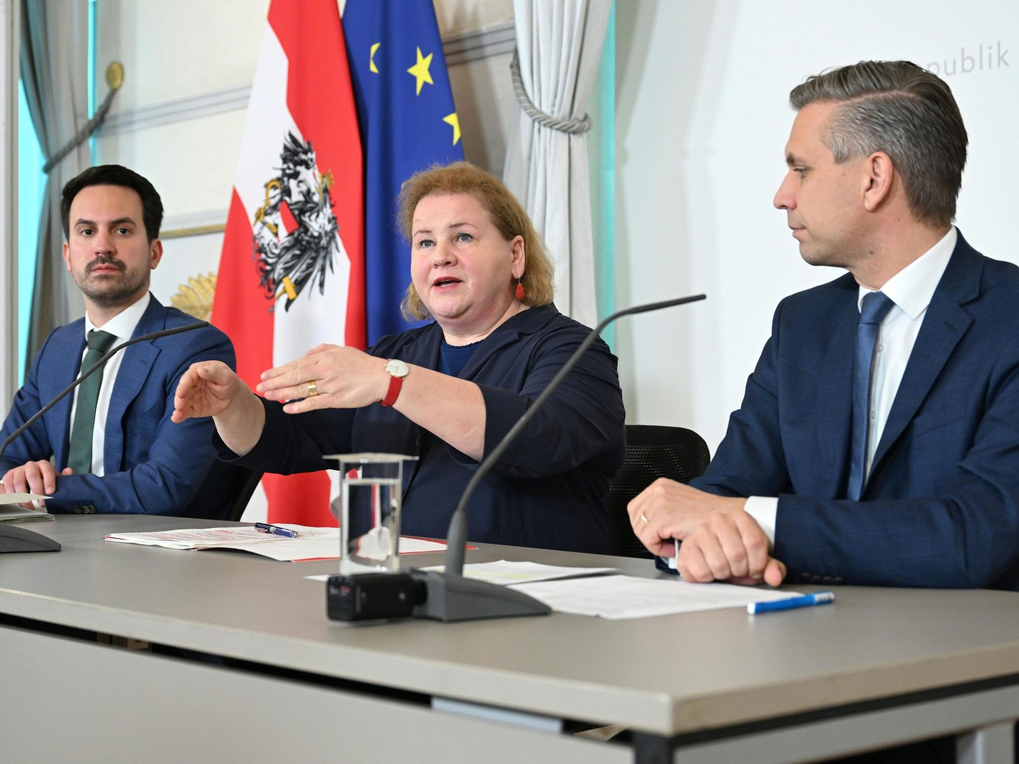 Die Pläne für die Weiterbildungszeit wurden präsentiert.