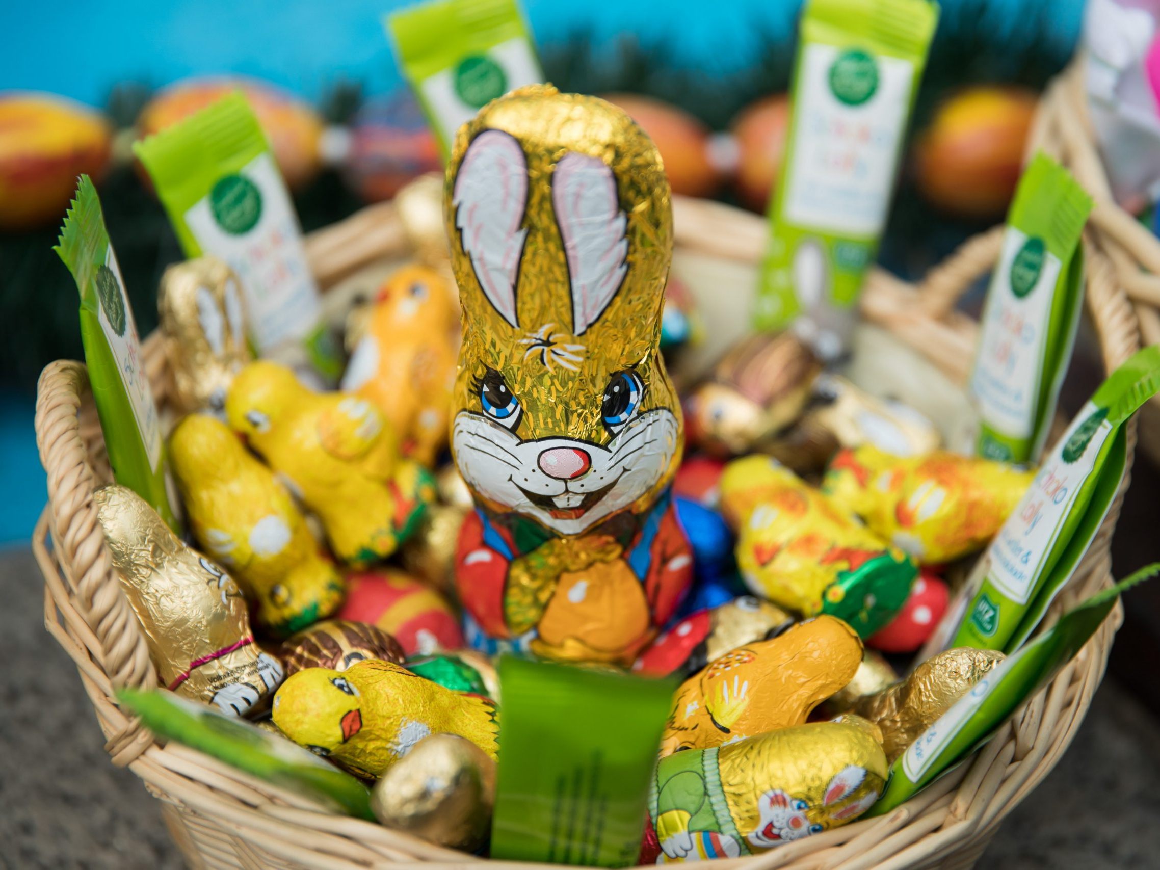 Osterhasen-Schokolade kostet oft mehr als das Doppelte. Osterhasen-Schokolade kostet oft mehr als das Doppelte.
