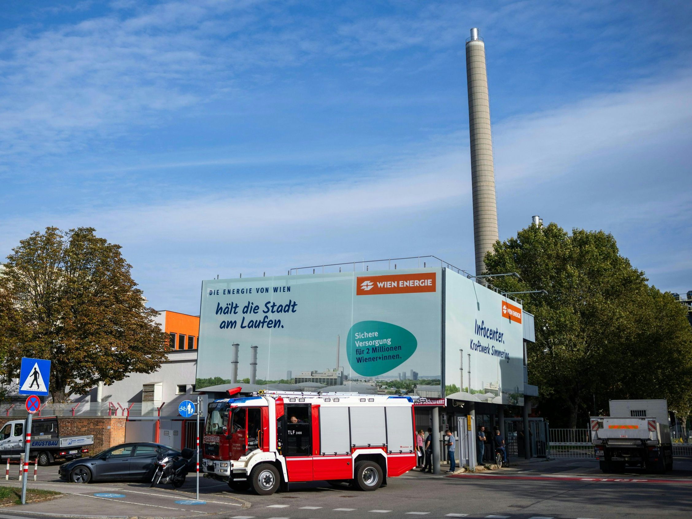Tragischer Unfall im Kraftwerk Simmering.