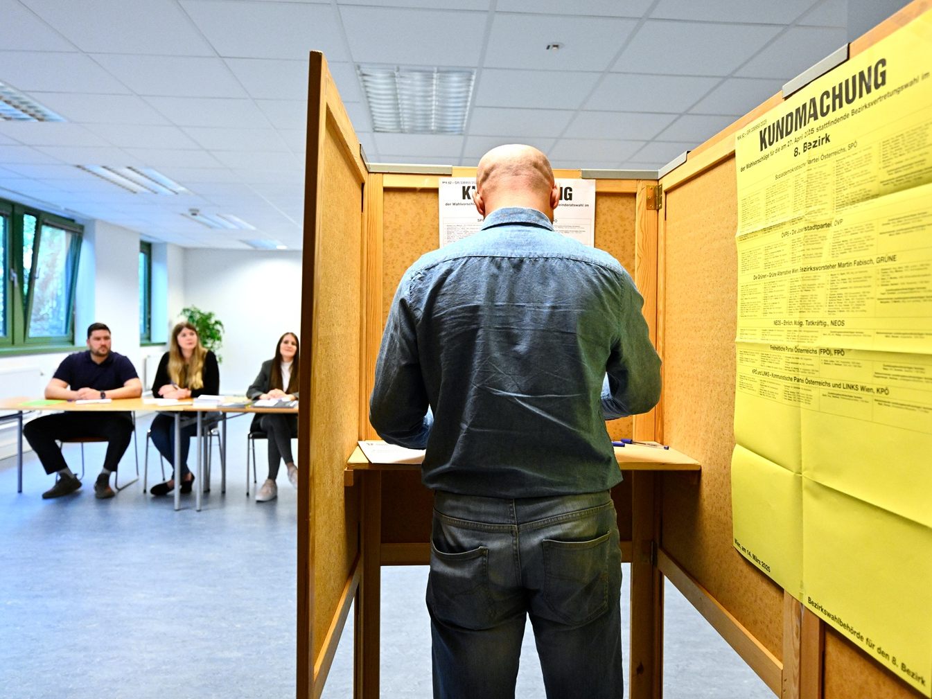Verschiedene Wahlmotive bei Wien-Wahl.