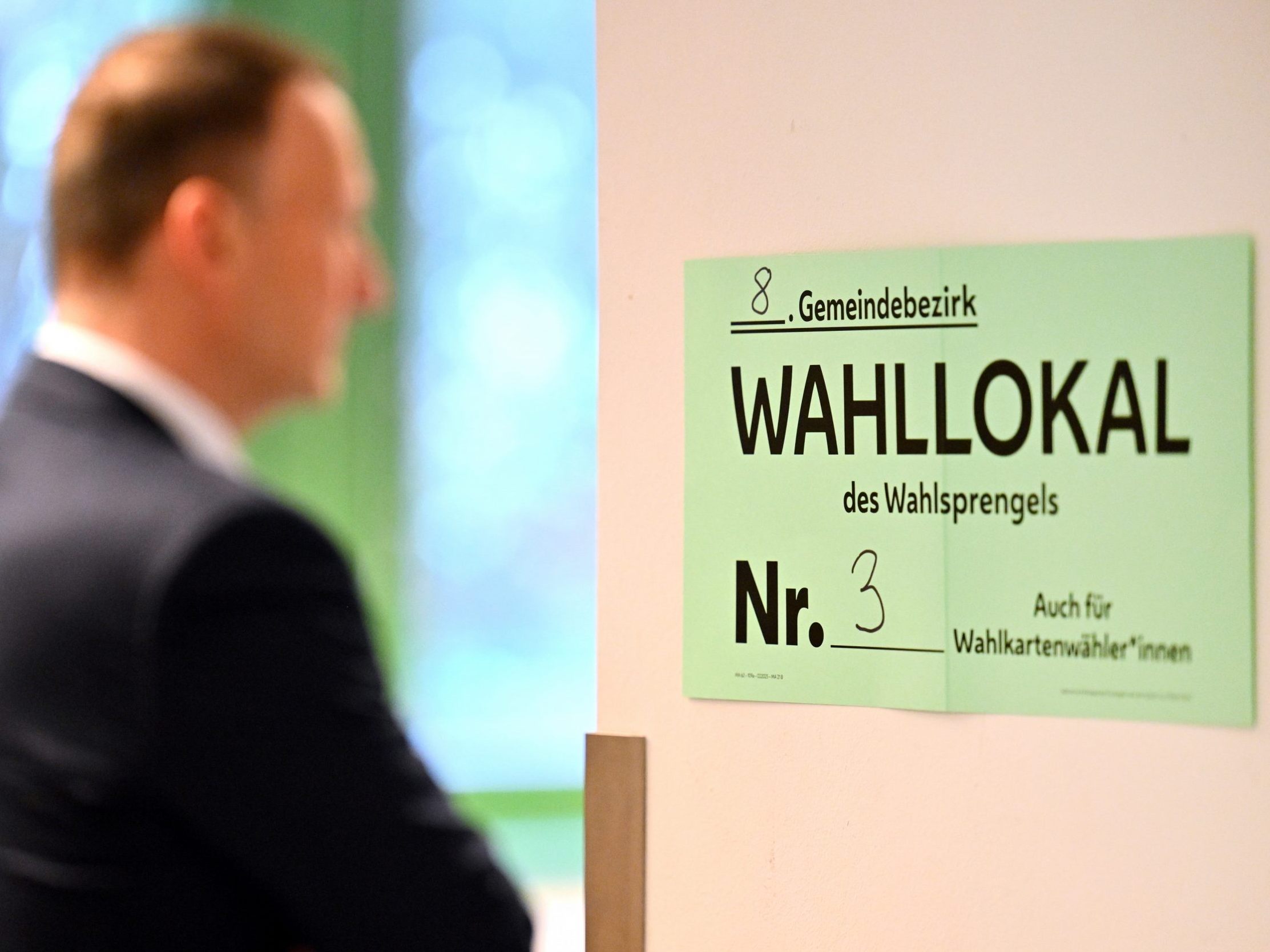 Bei der Wien-Wahl 2025 haben 1.504 Wahllokale geöffnet.