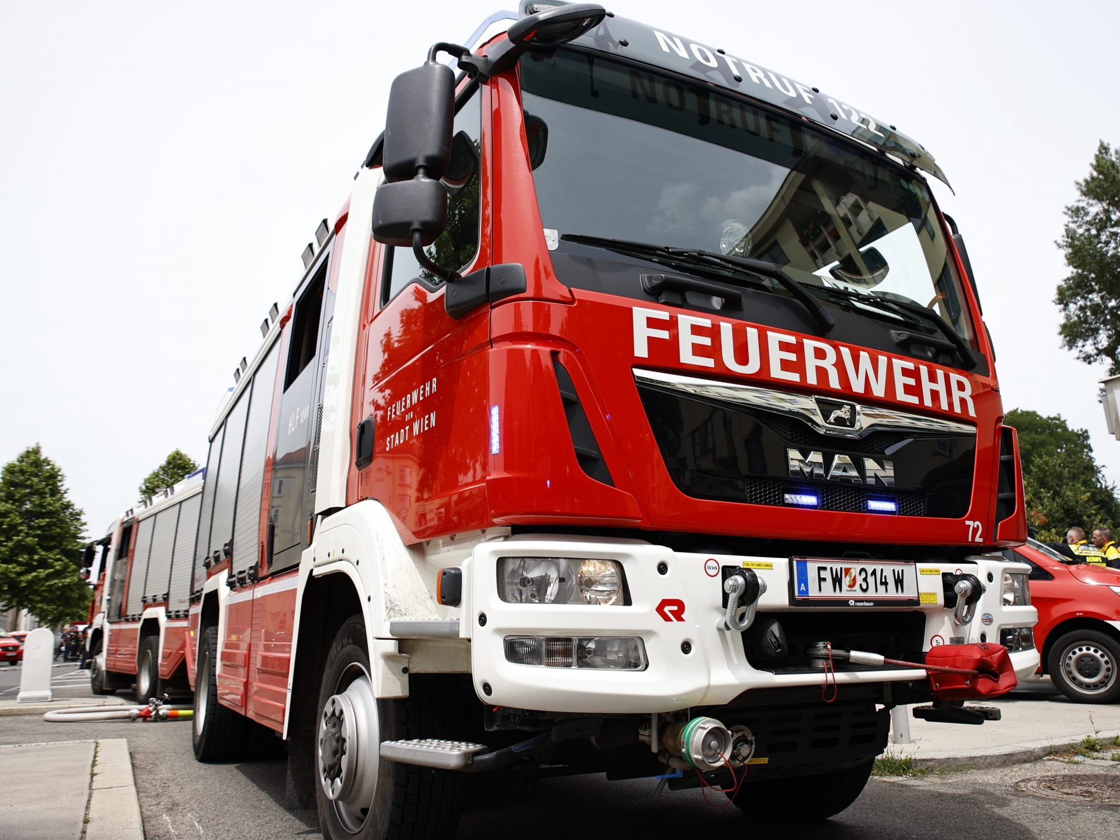 Nahe dem Wiener Stephansdom kam es zu einem Feuerwehreinsatz.