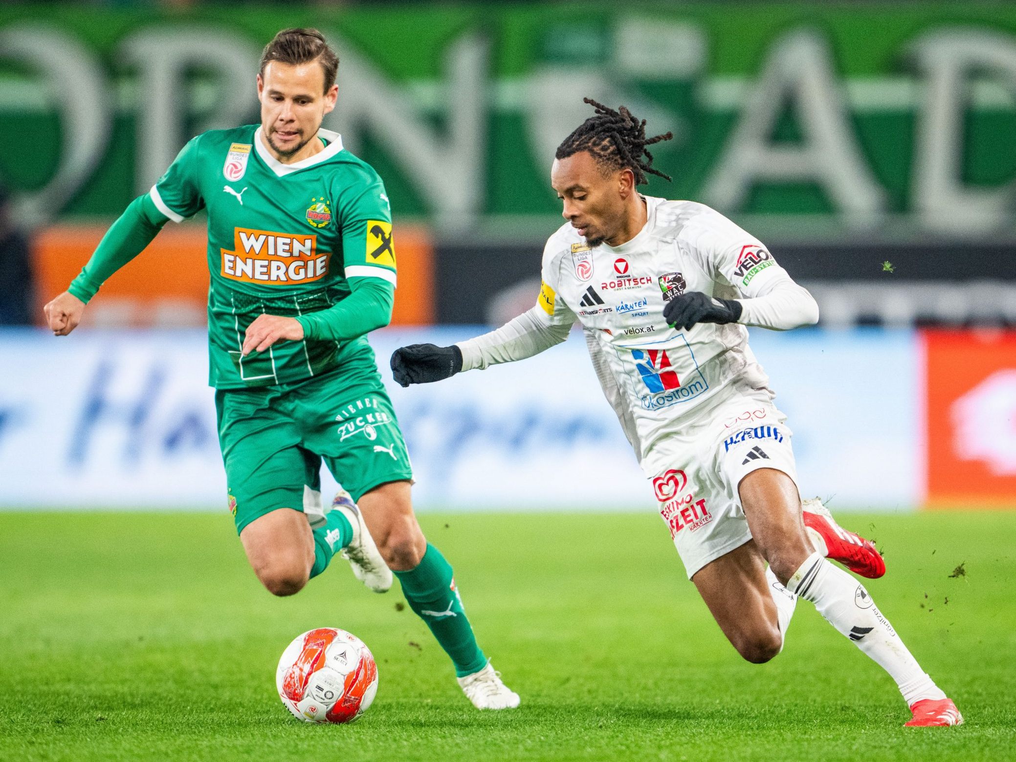 Rapid kämpft gegen den WAC um ein Europacup-Ticket.