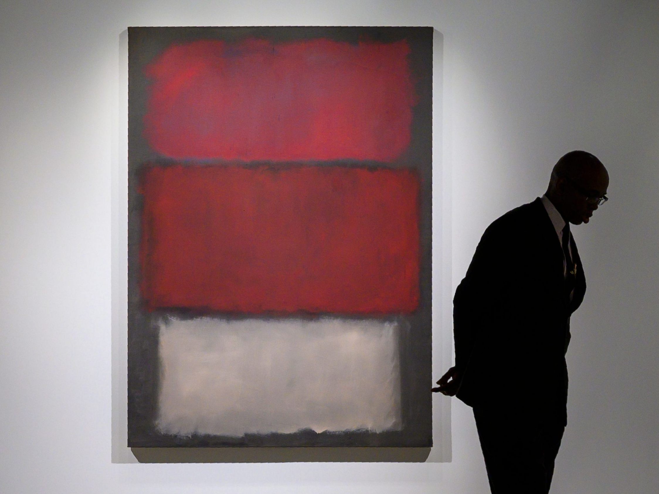 Eines der Werke von Mark Rothko. Eines der Werke von Mark Rothko.