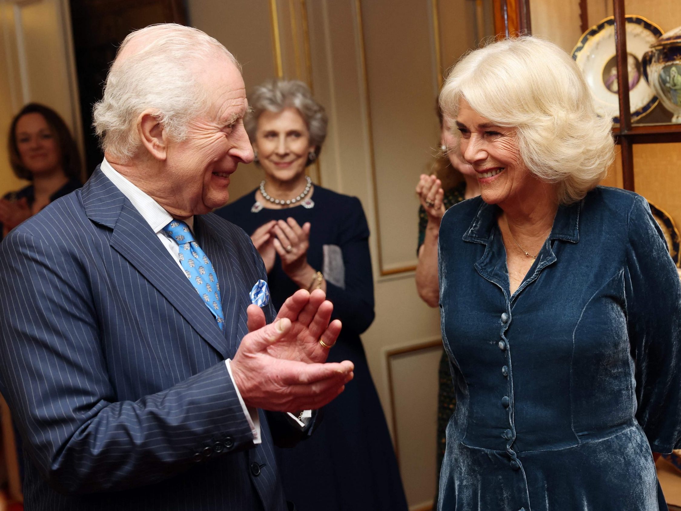 König Charles III. und Camilla sind 20 Jahre verheiratet.