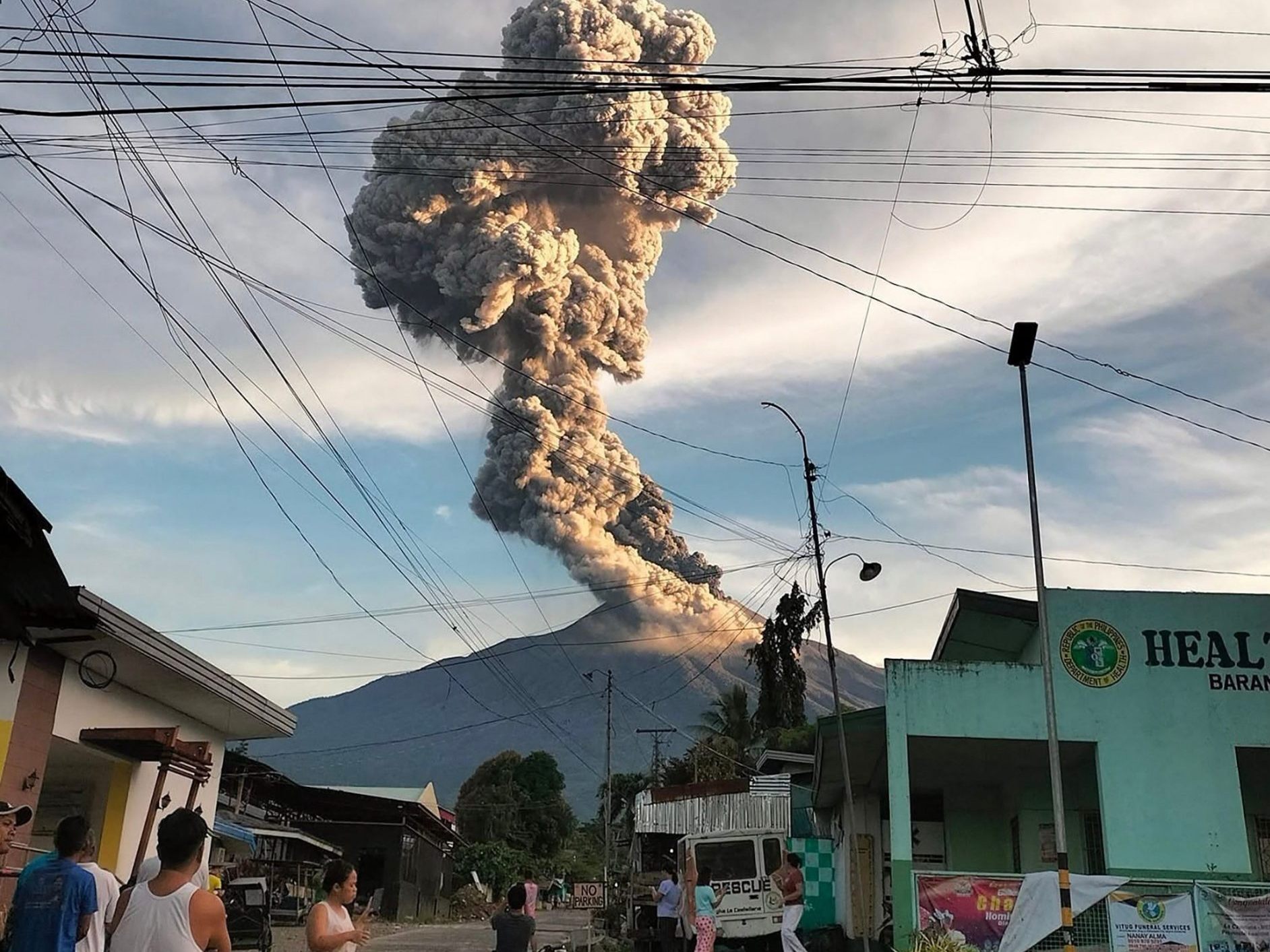Vulkanausbruch auf den Philippinen Vulkanausbruch auf den Philippinen