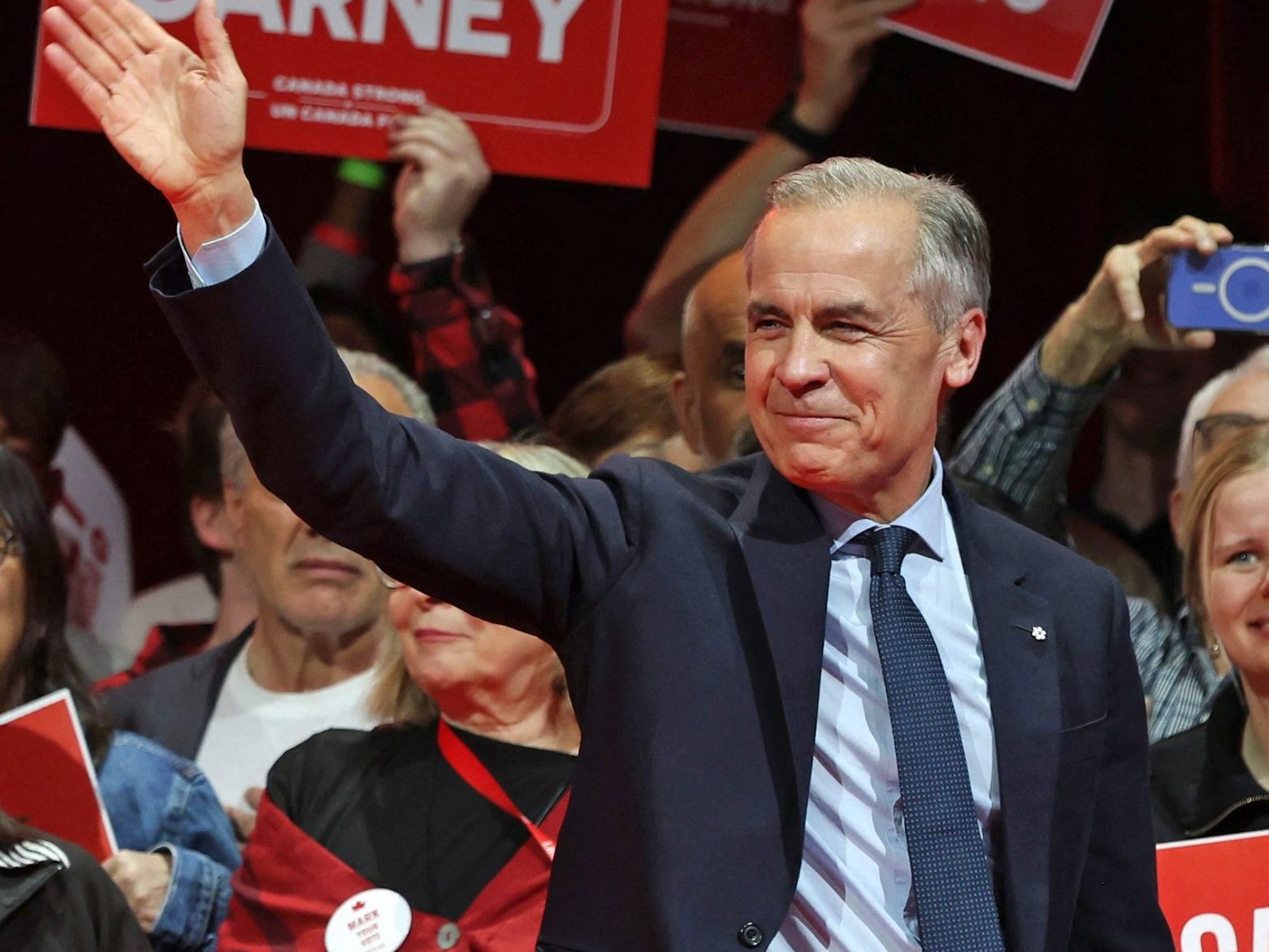 Mark Carney hat sich zum Wahlsieger erklärt.