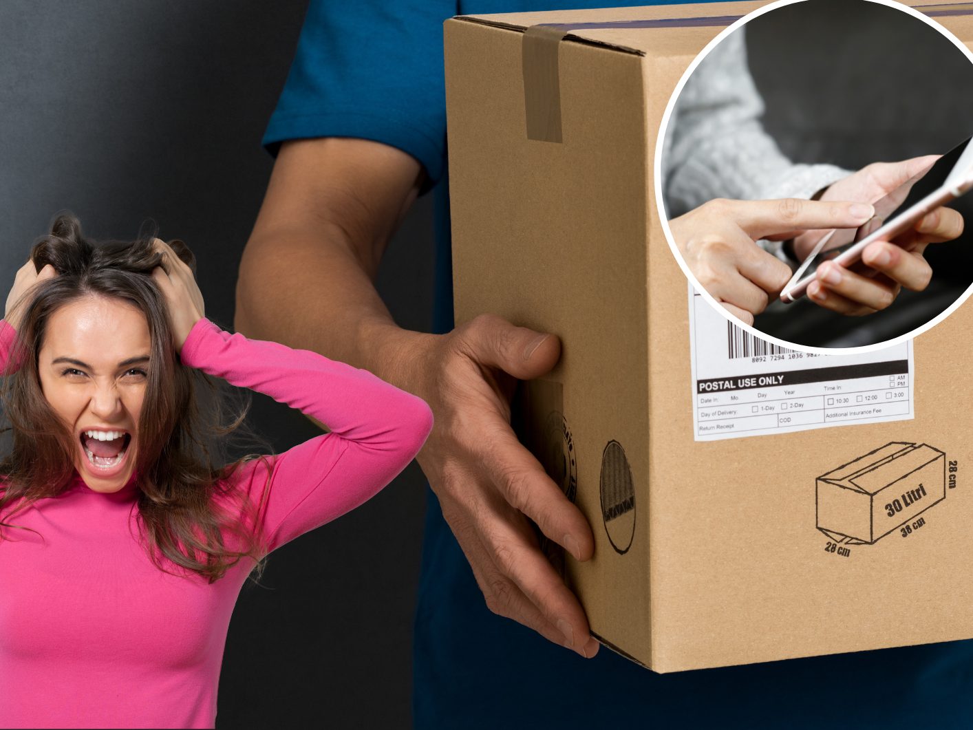 Der Ärger mit Handy-, Internet- und Paketdiensten hat zugenommen.