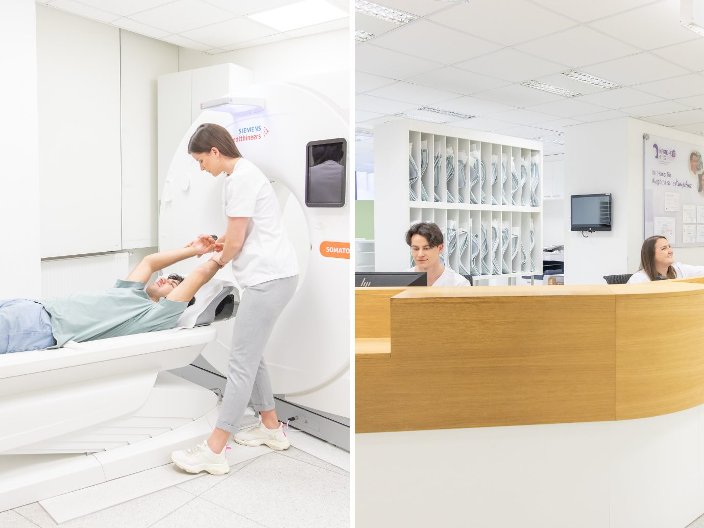 Das Diagnosehaus 3 übersiedelt in die Rochuspassage. Das Diagnosehaus 3 übersiedelt in die Rochuspassage.