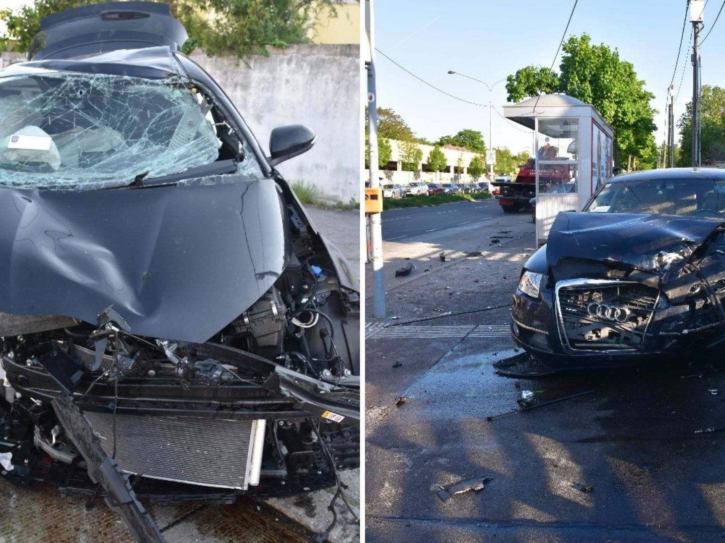 In Wien-Donaustadt ist es zu einem Unfall mit Verletzten gekommen.