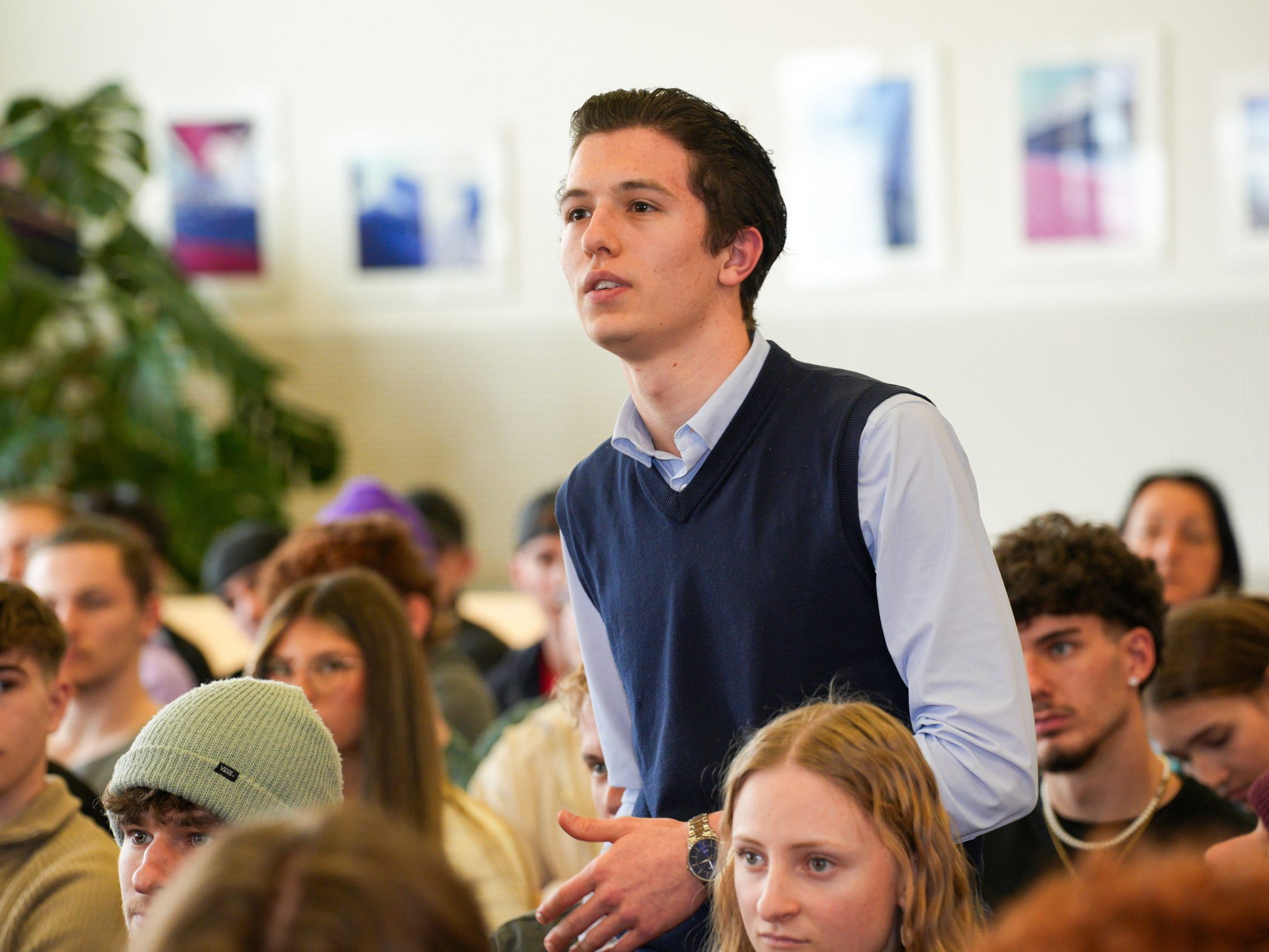 Samuel Benvenuti, EU-Juniorbotschafter