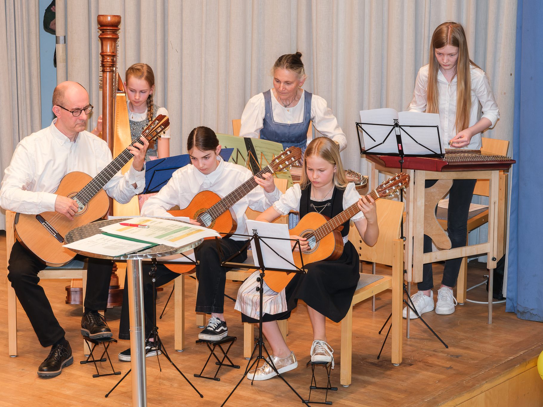 Ein buntes Programm gibt es beim Volksmusikkonzert in Alberschwende zu hören. Ein buntes Programm gibt es beim Volksmusikkonzert in Alberschwende zu hören.