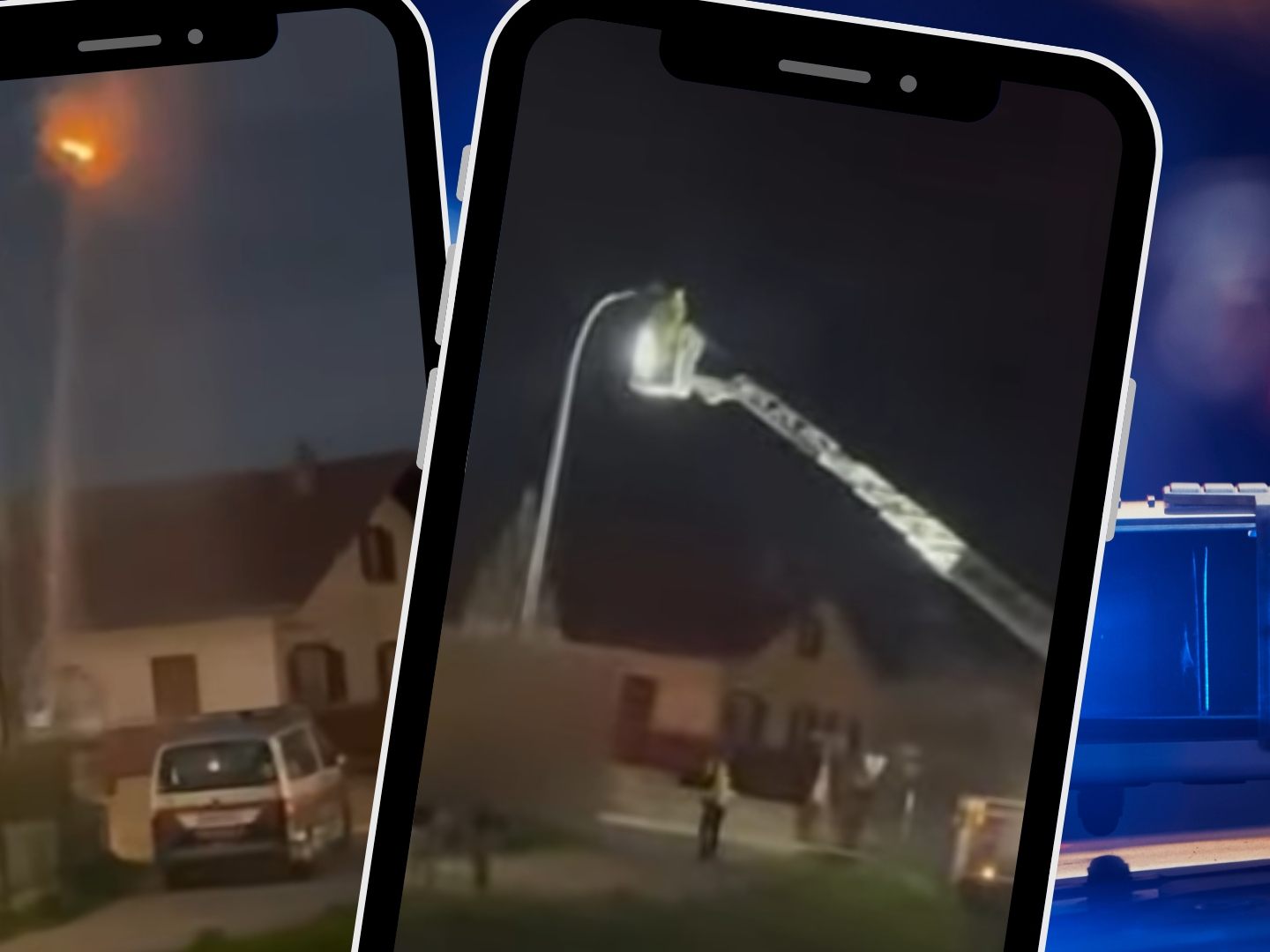 Der Brand führte zu einer kurzfristigen Straßensperre. Der Brand führte zu einer kurzfristigen Straßensperre.