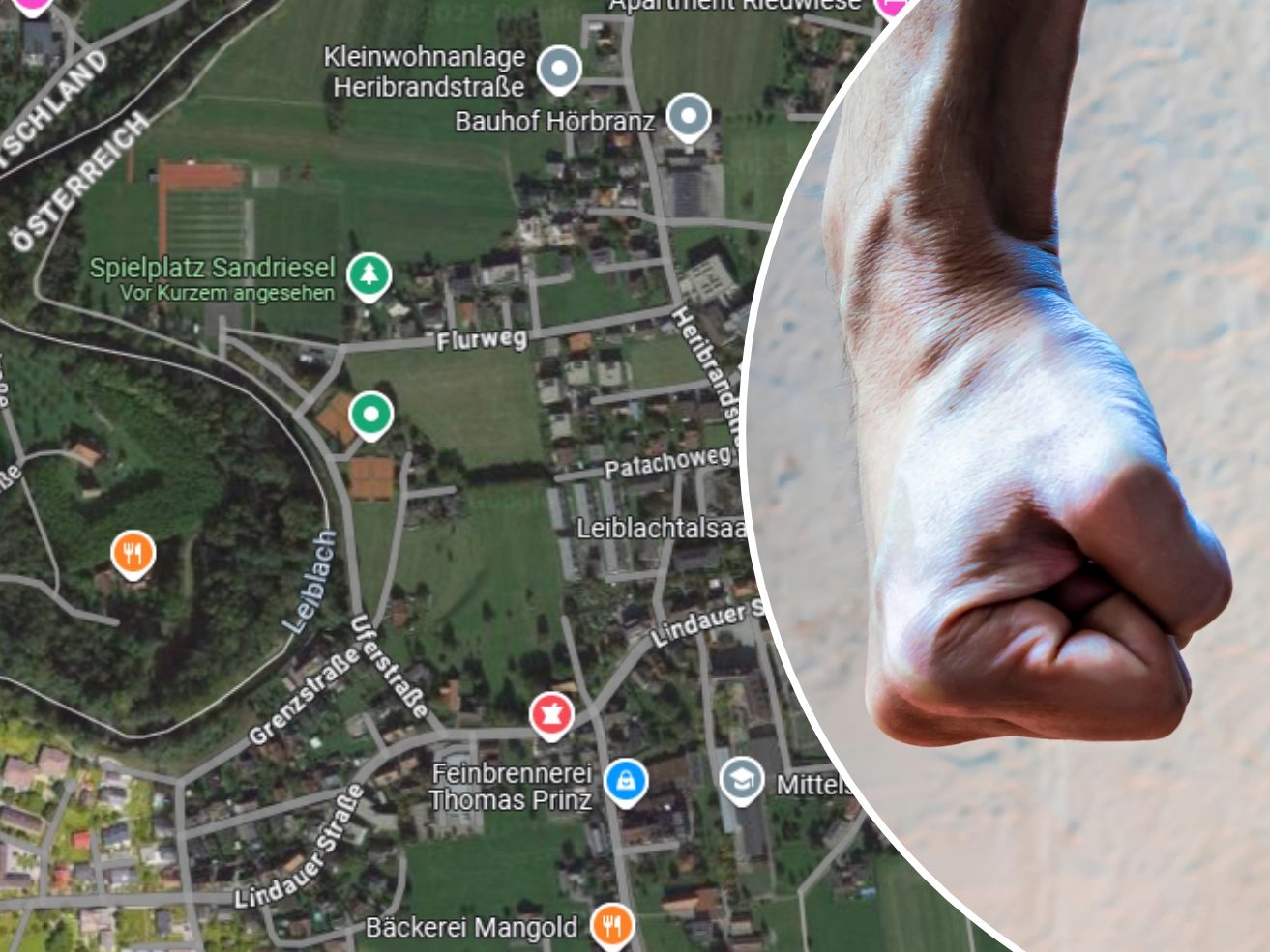 Der 22-Jährige wurde durch den Vorfall verletzt.
