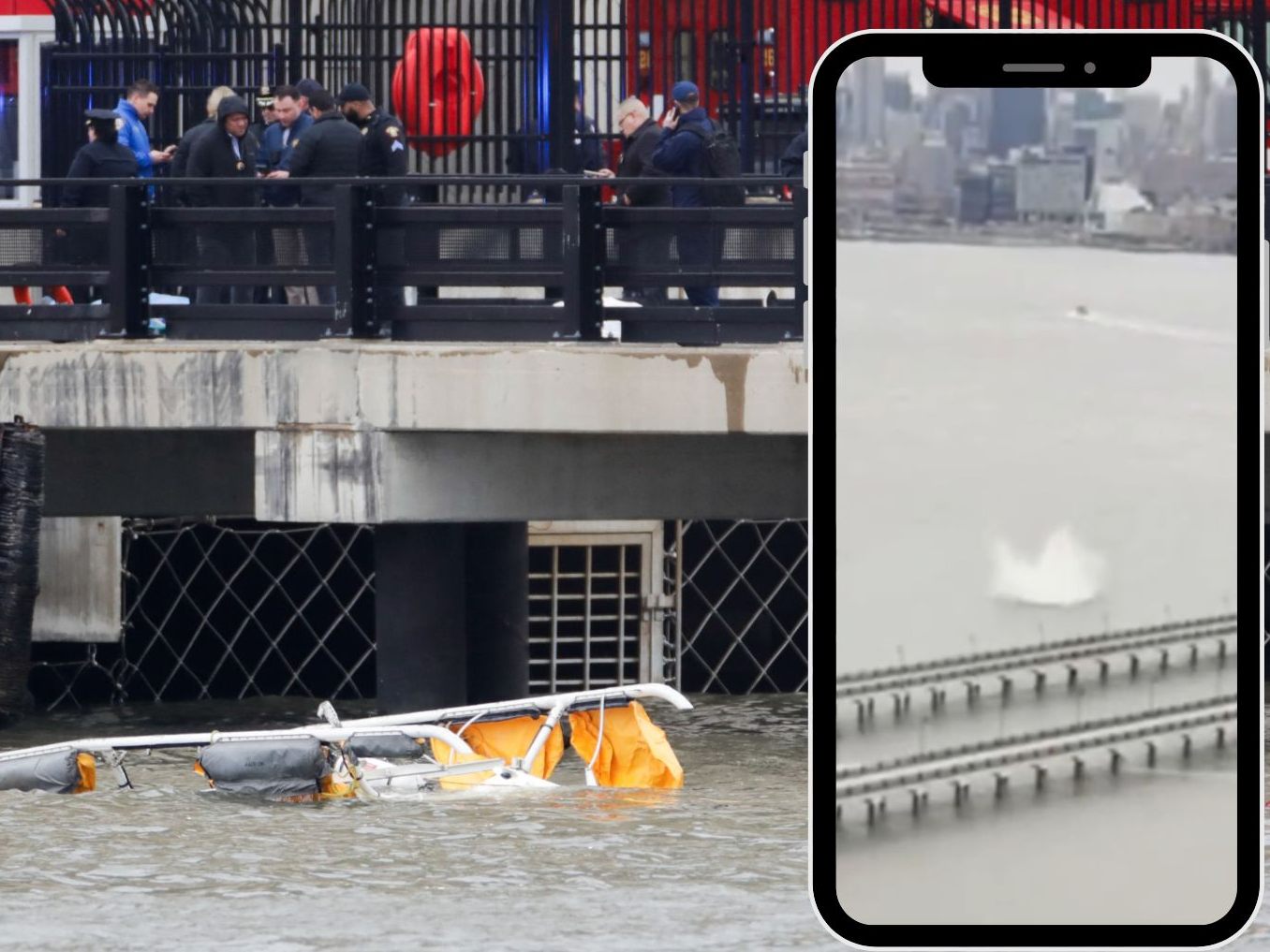 Hubschrauberunglück in New York