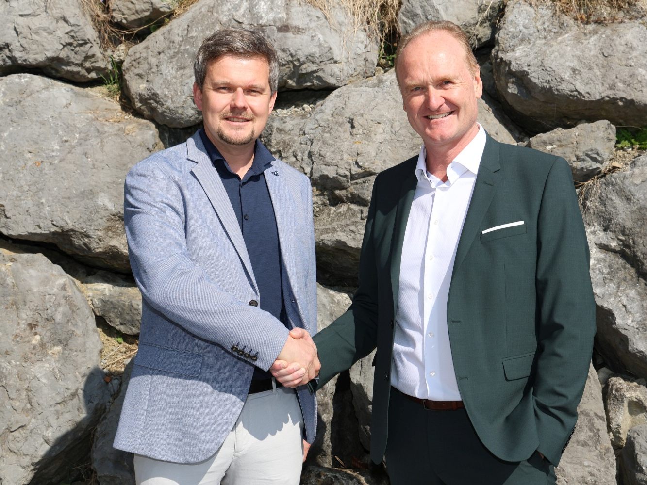 Vize-Bürgermeister Harald Eberle und Bürgermeister Guido Flatz