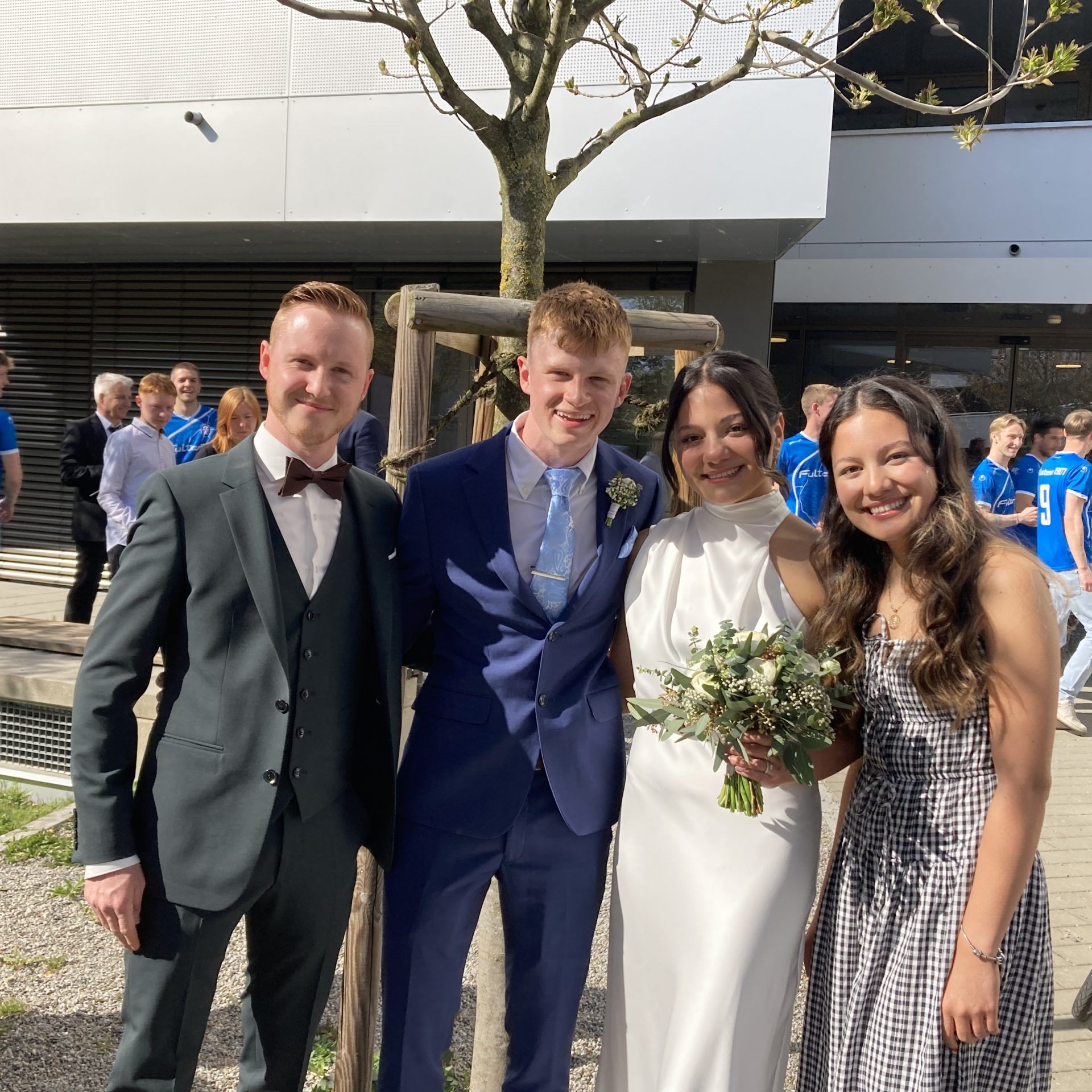 Vanessa Solis Garcia und Valentin Hämmerle feierten ihre standesamtliche Trauung.