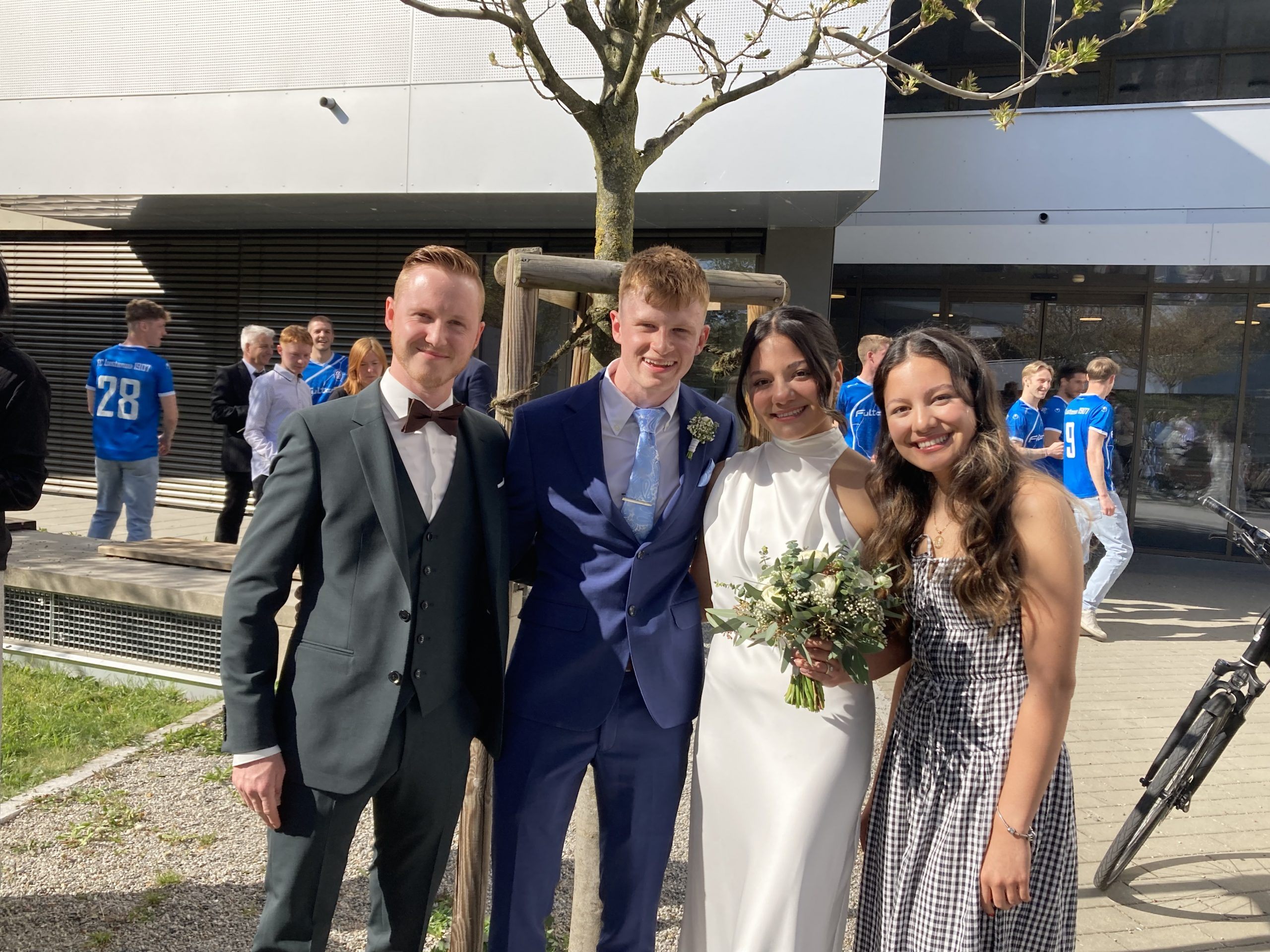 Vanessa Solis Garcia und Valentin Hämmerle feierten ihre standesamtliche Trauung. Vanessa Solis Garcia und Valentin Hämmerle feierten ihre standesamtliche Trauung.