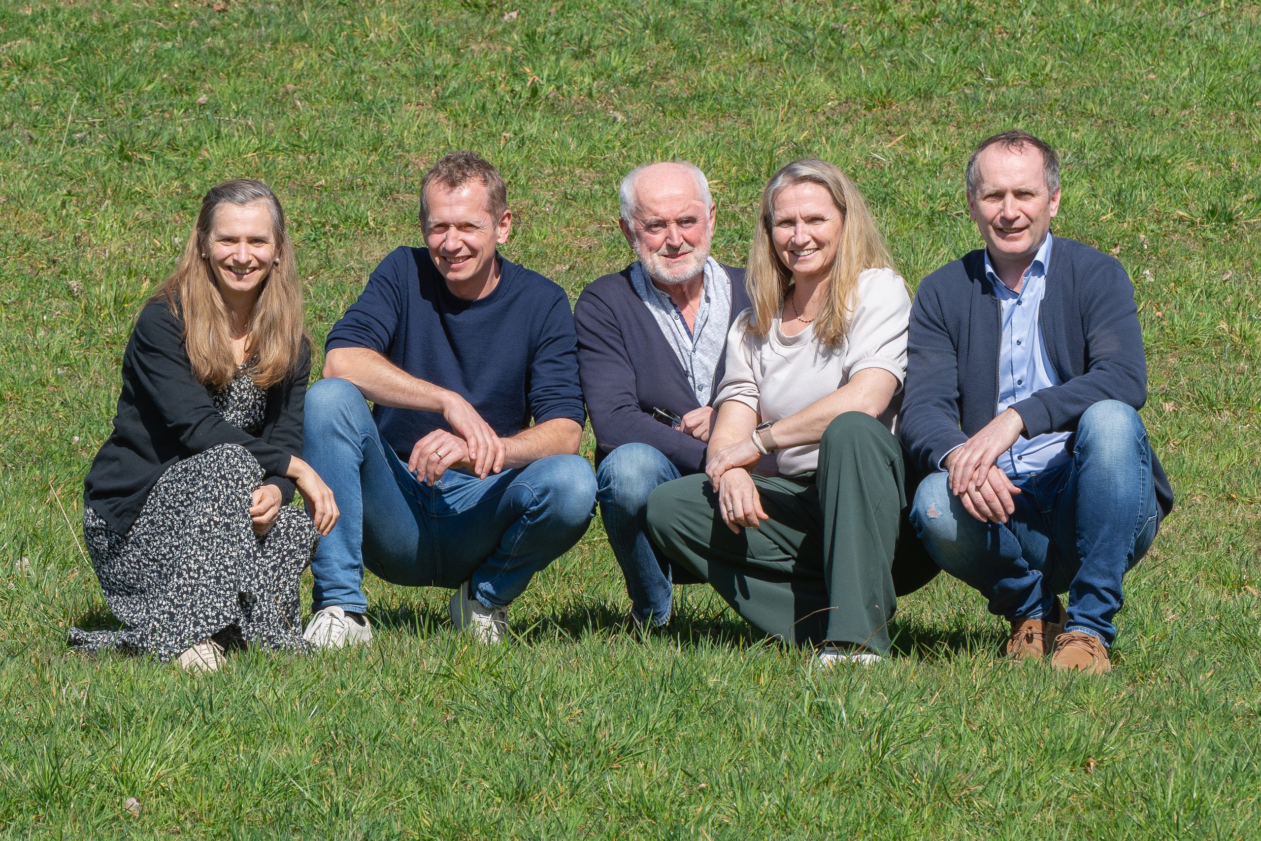 Die Initiator:innen-Gruppe, die das Projekt „Lebensraum Dörnle“ ins Leben gerufen hat.